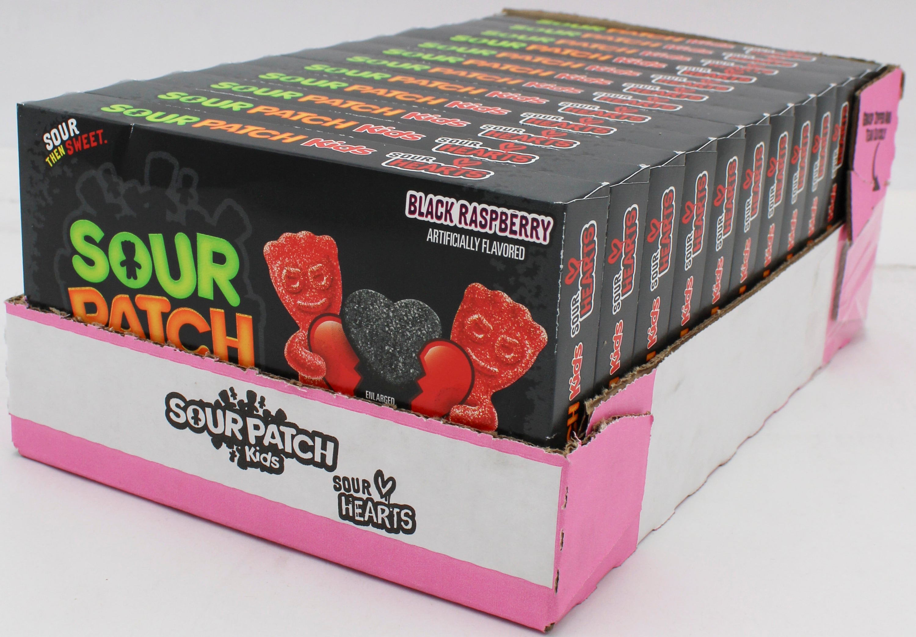 SOUR PATCH KIDS SOUR HEARTS THEATRE BOX 3.08 Oz BB 9/20/26