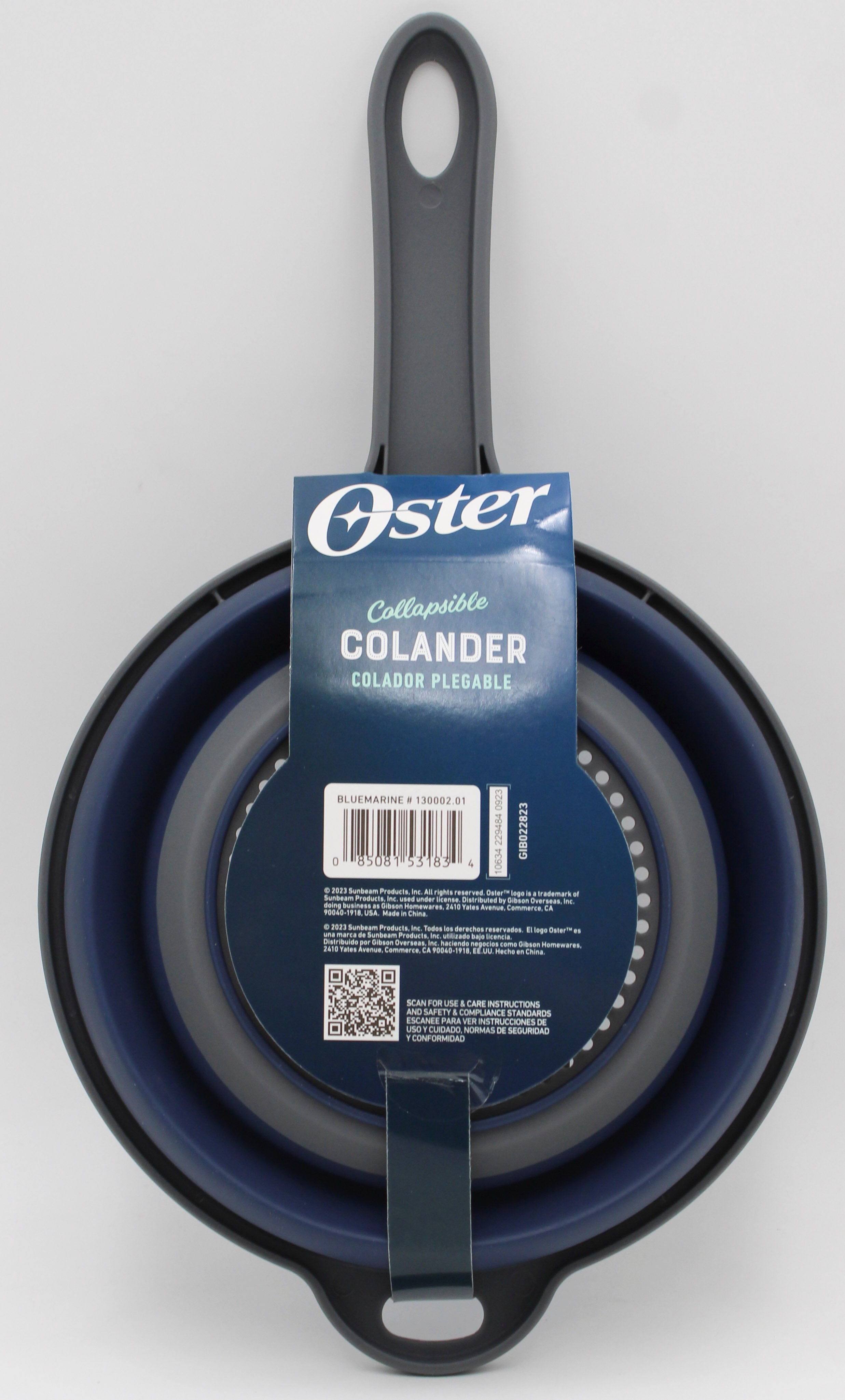 OSTER 7IN FOLDABLE COLANDER W/ HANDLE NI