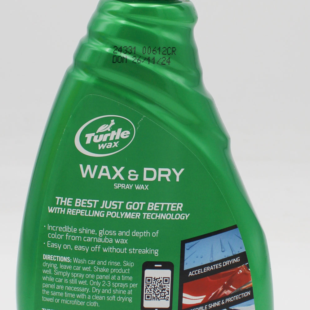SP TURTLE WAX 26oz WAX & DRY