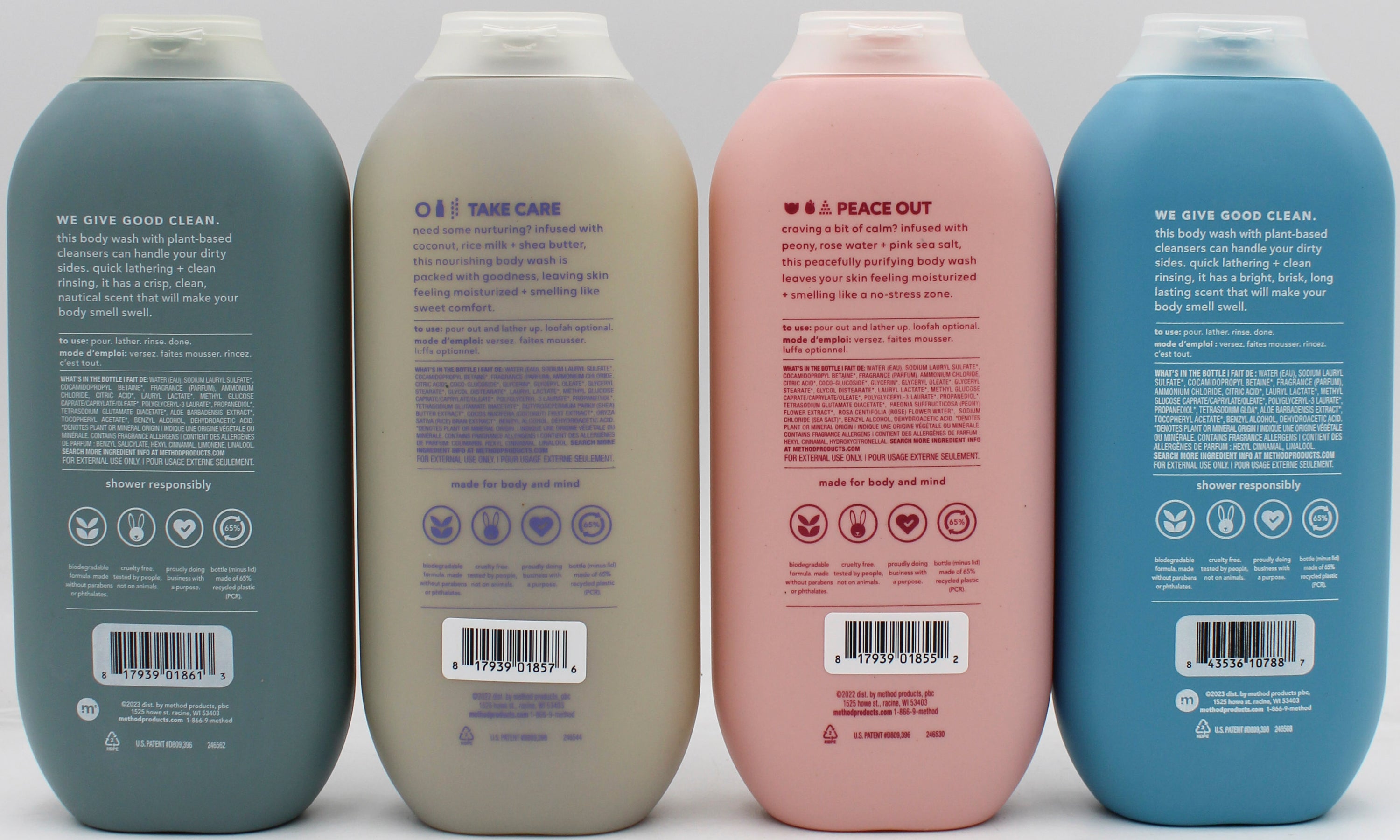 SP METHOD BODY WASH 18oz ASSORTER