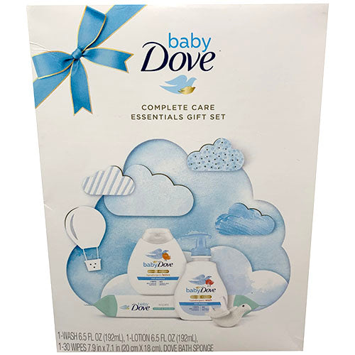 BABY DOVE COMPLTE CARE 4PC GIFT SET