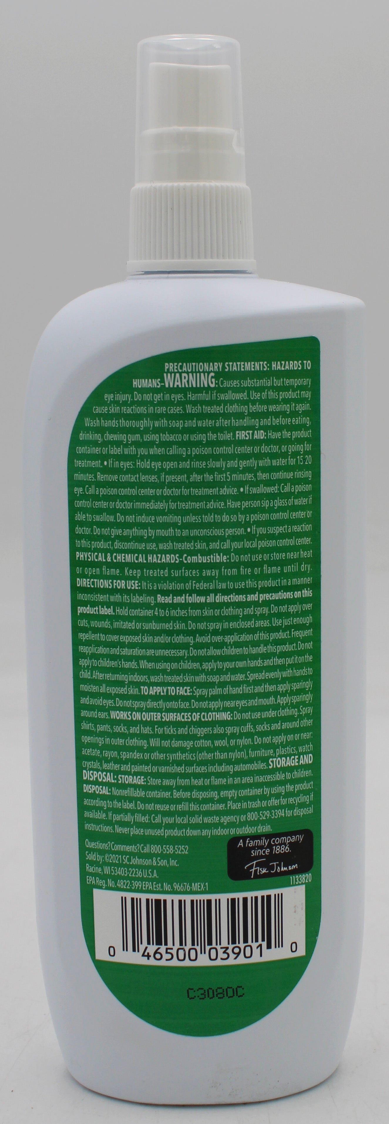 SP OFF SPORTSMEN INSECT REPELLENT DEEP WOODS 9oz