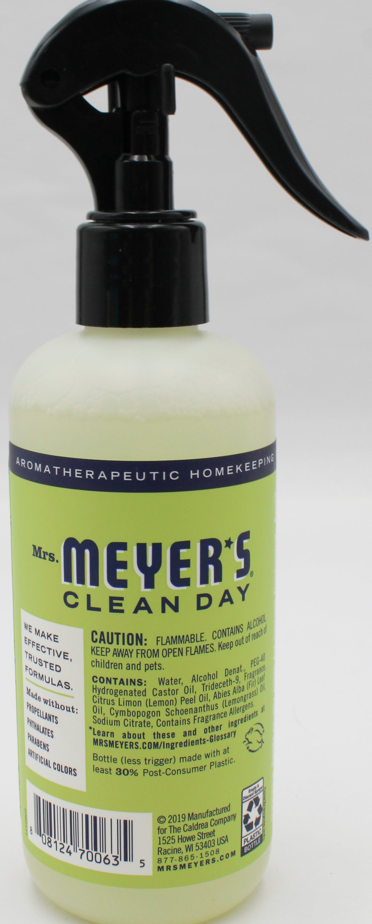 MRS MEYERS ROOM FRESHNER LEMON VERBENA 8oz
