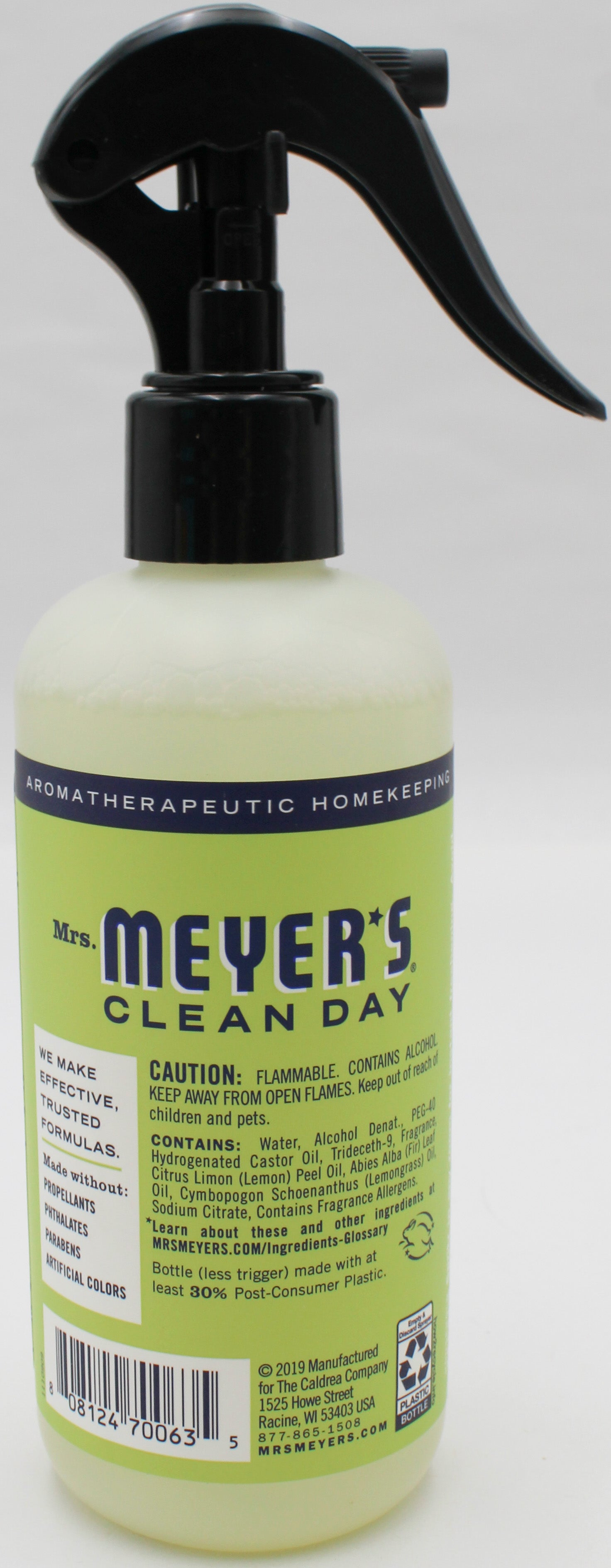 MRS MEYERS ROOM FRESHNER LEMON VERBENA 8oz