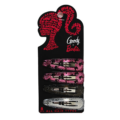 GOODY BARBIE SNAP HAIR CLIPS 8CT-ASST / NI