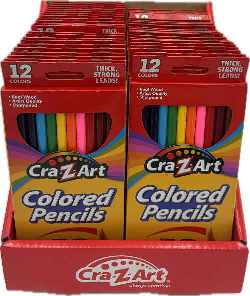 CRA-Z-ART COLORED PENCILS 12ct