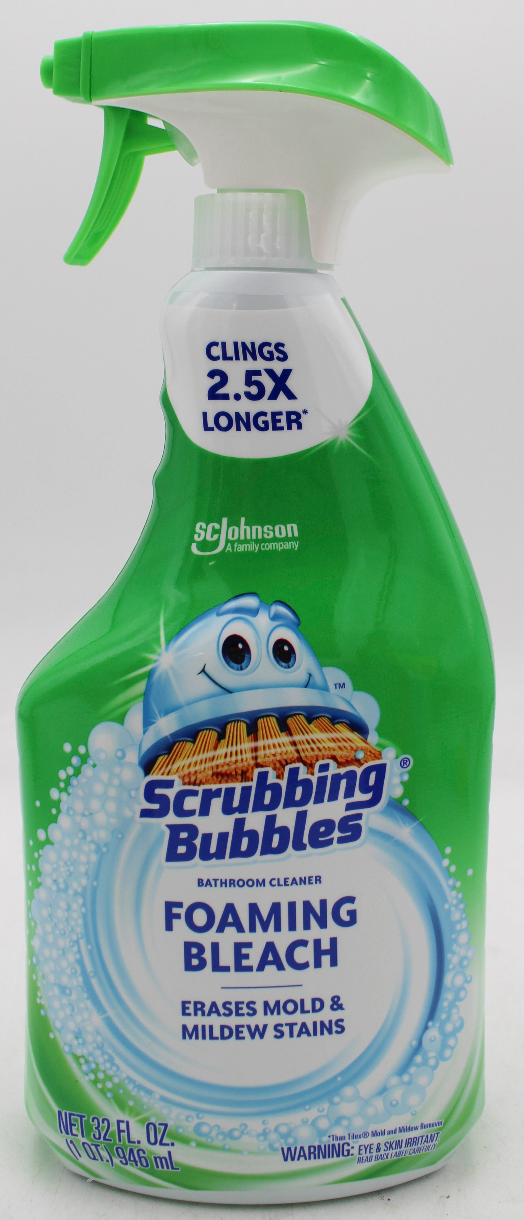 SP SCRUBBING BUBBLES 32oz-FOAMNG BLEACH