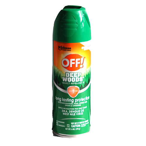 SP OFF! DEEP WOODS 6oz INSECT REPELLENT.