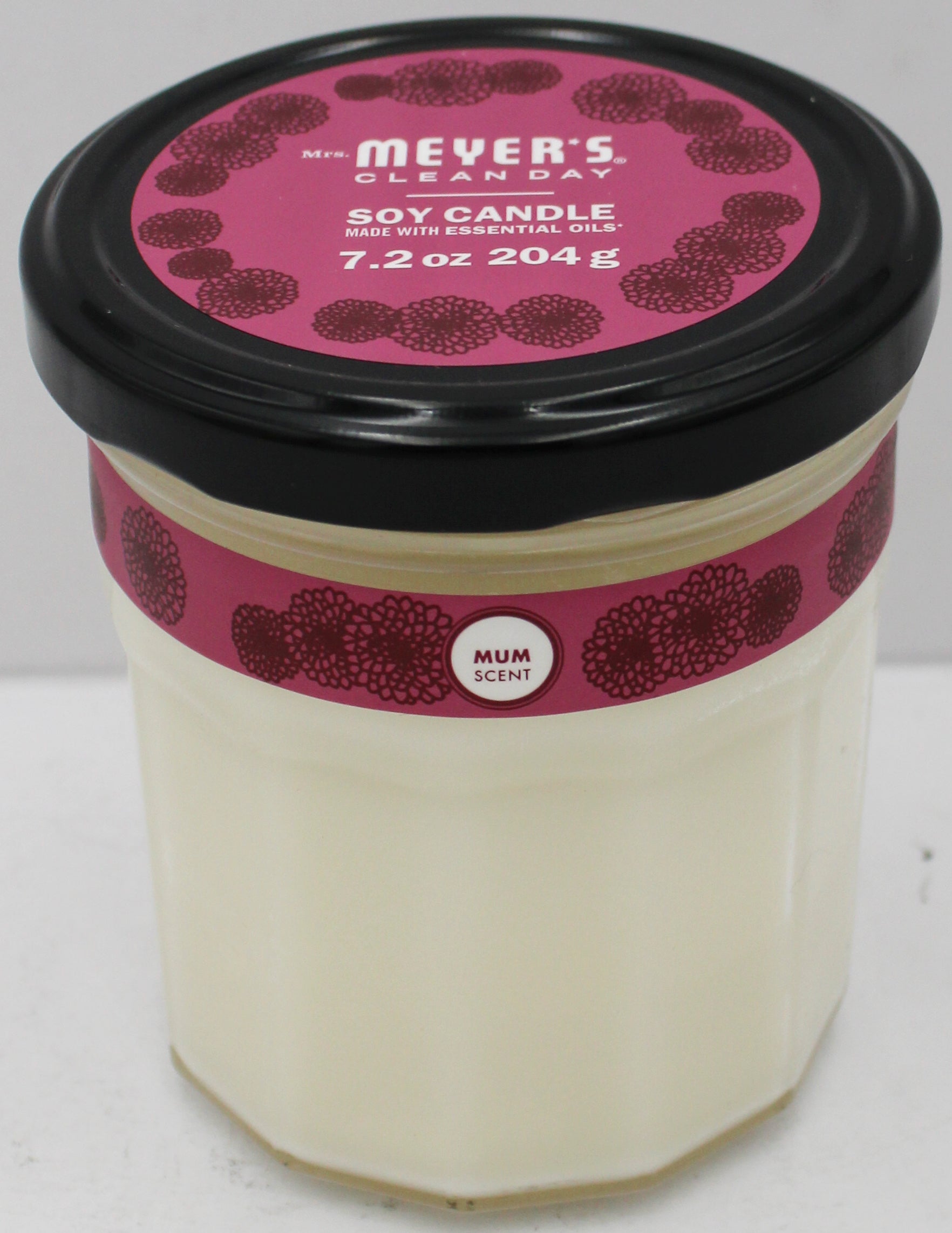 MRS MEYERS SOY CANDLE MUM 7.2oz US