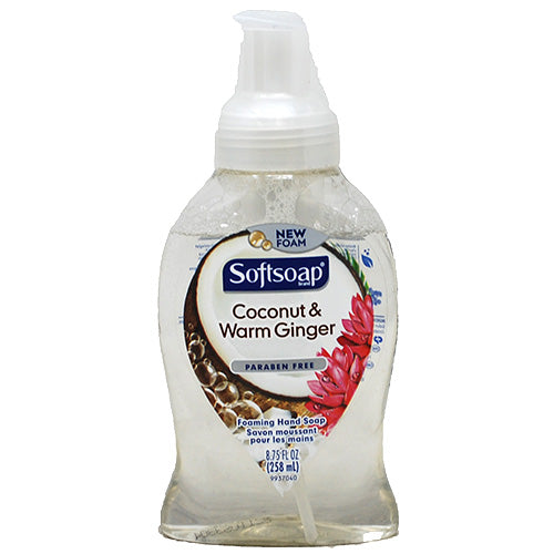 SOFTSOAP FOAM HAND SOAP 8.75oz-COCONUT/GINGER-NI