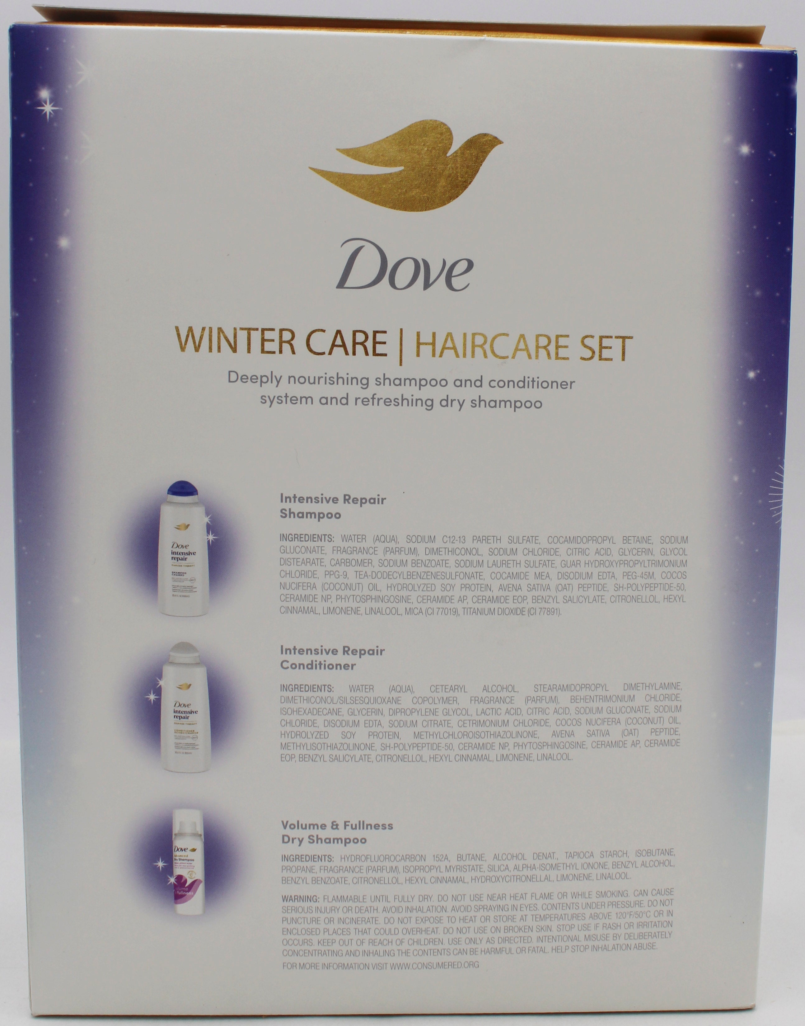 DOVE SHAMPOO CONDITIONER REPAIR 3ct Gift Box