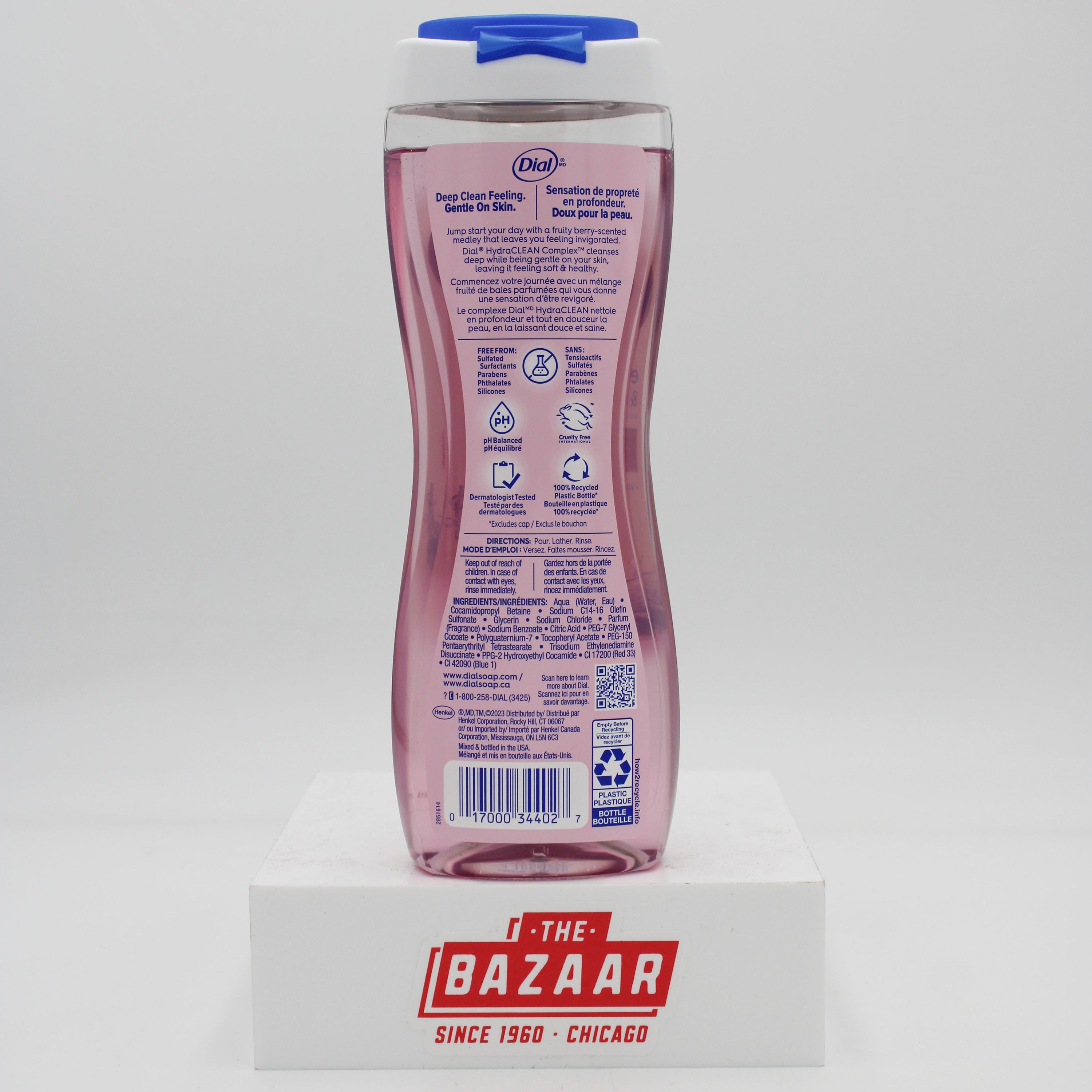 DIAL BODY WASH 16OZ-BERRY BURST