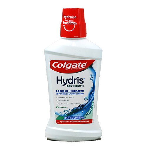COLGATE HYDRIS DRY MOUTH RINSE 16.9oz(10/22)NI