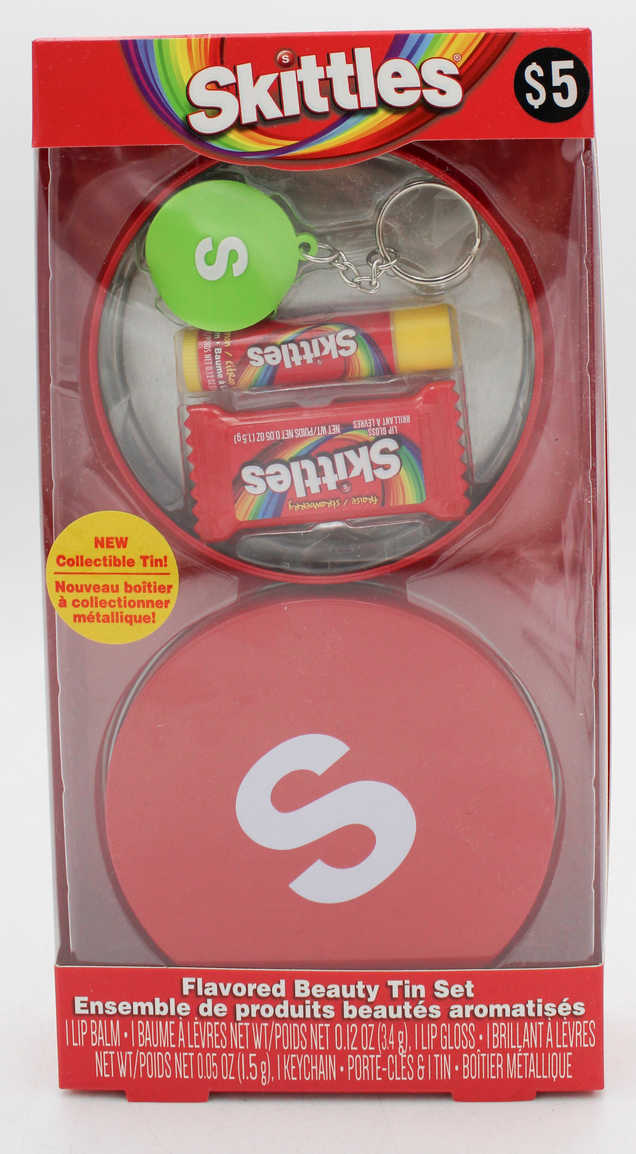 SKITTLES FLAVORED BEAUTY TIN SET NI