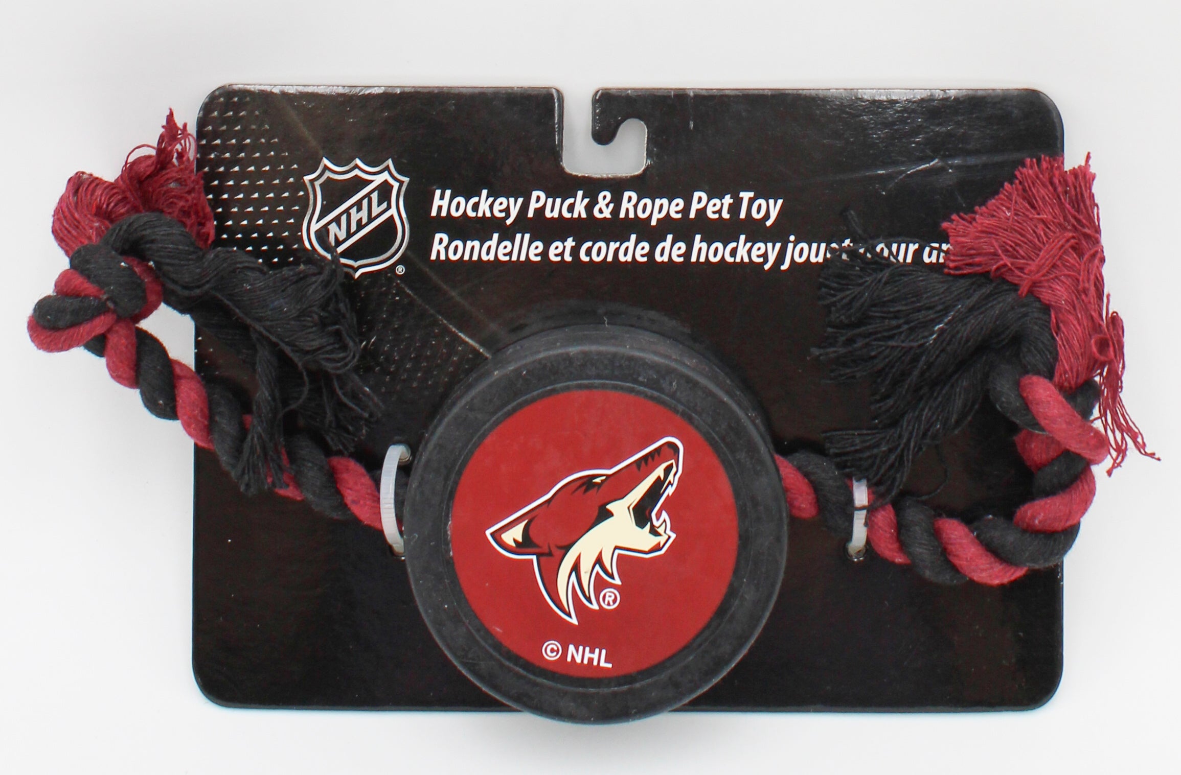 NHL Arizona Coyotes Hockey Puck Dog Toy | Wholesale