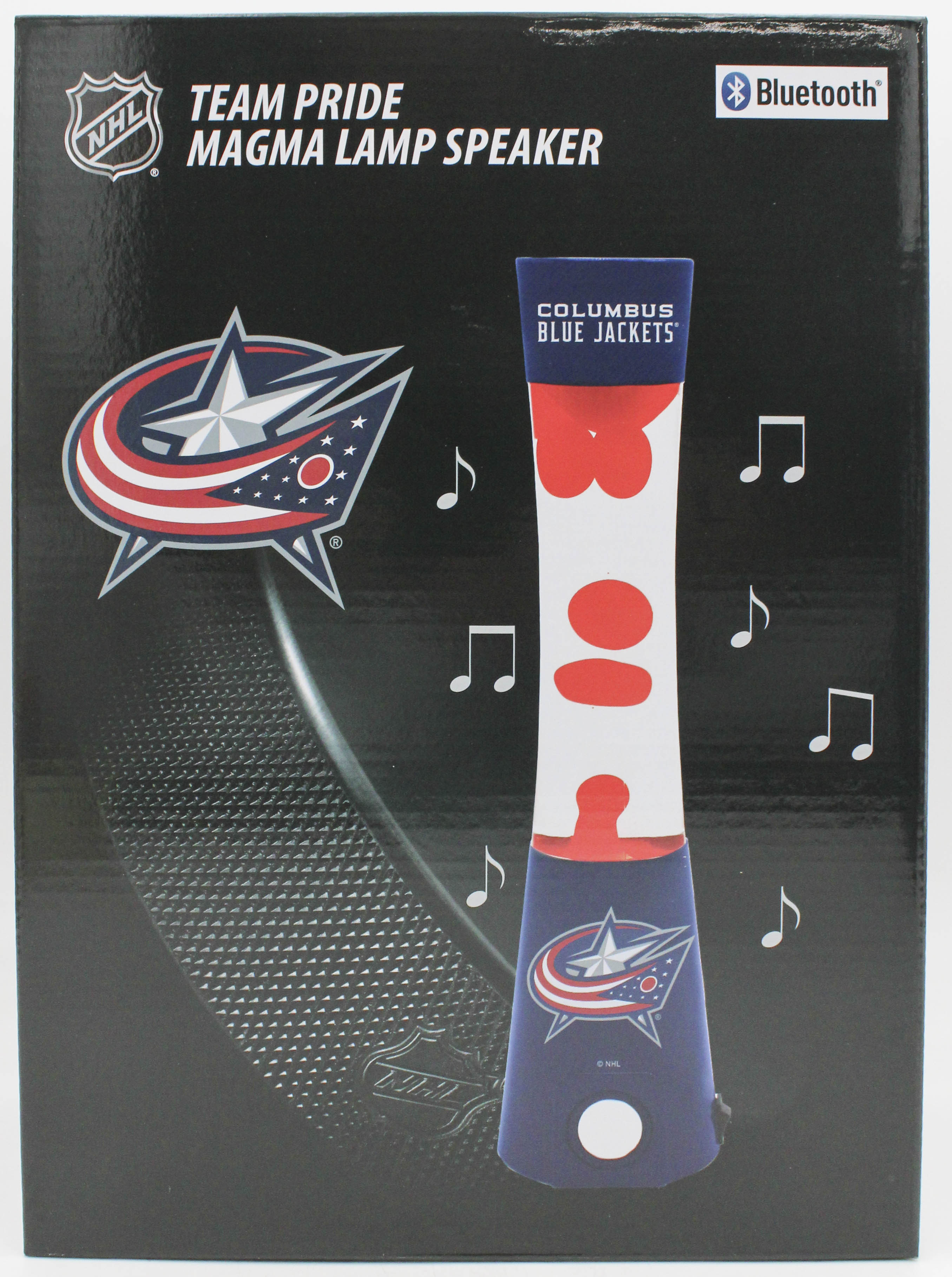 NHL COLUMBUS BLUE JACKETS LAVA LAMP SPEAKER 16.5"