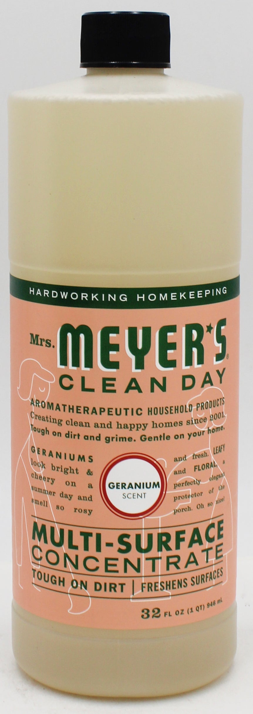 Mrs. Meyer's Multi-Surface Cleaner Geranium 32oz - Wholesale