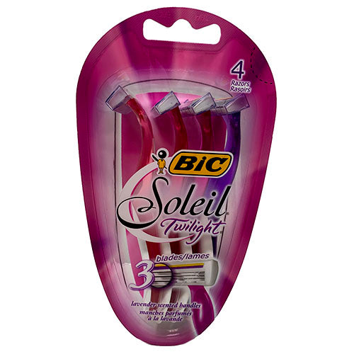 BIC SOLEIL TWLGHT SHAVER 4CT-WOMNS