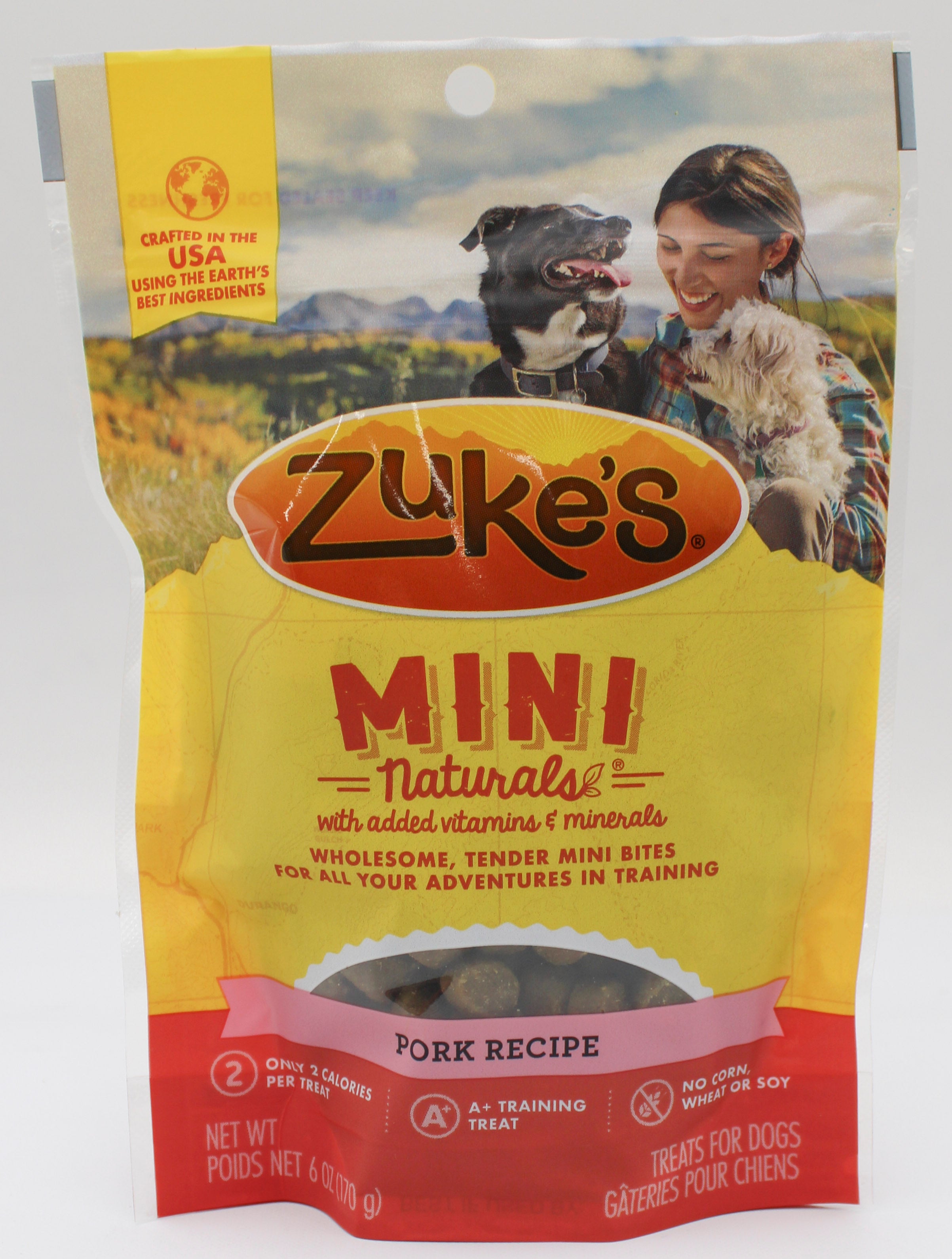 Purina Zuke's Mini Naturals Pork Dog Treats 6oz