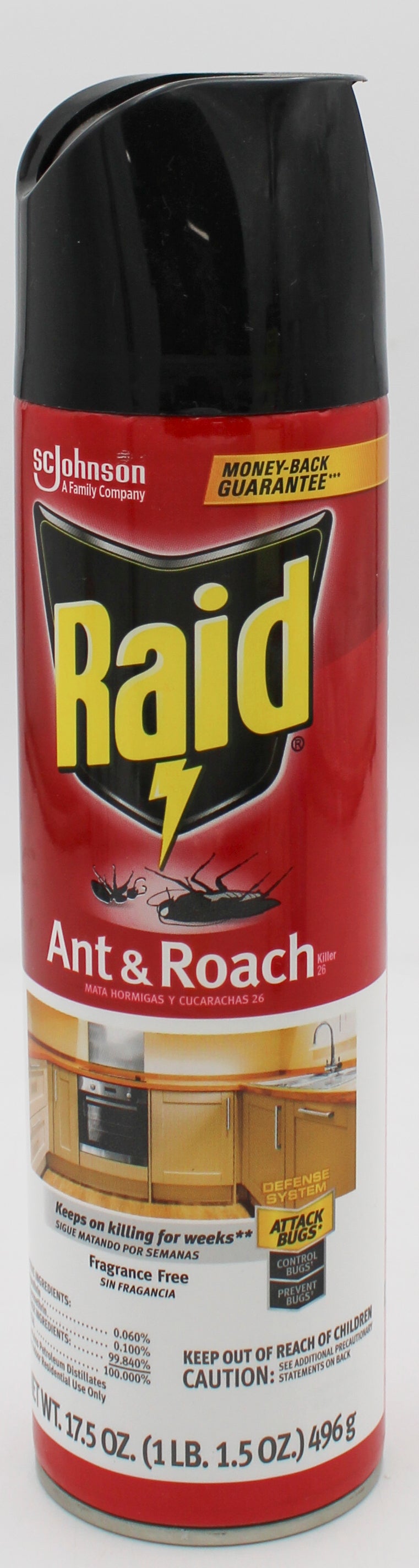 SP RAID ANT/ROACH KILLER 17.5oz FRAGANCE FREE