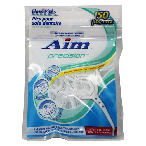 AIM FLOSS PICS 50CT BAG
