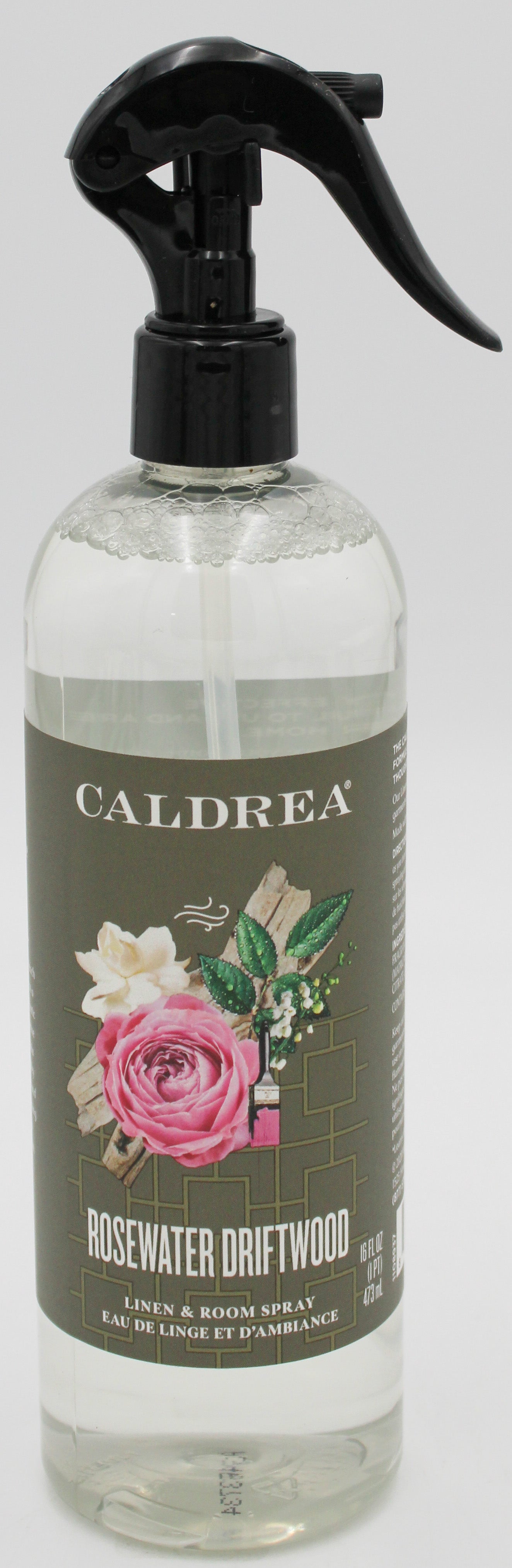 CALDREA LINEN & ROOM SPRAY ROSEWATER DRIFTWOOD 16oz US