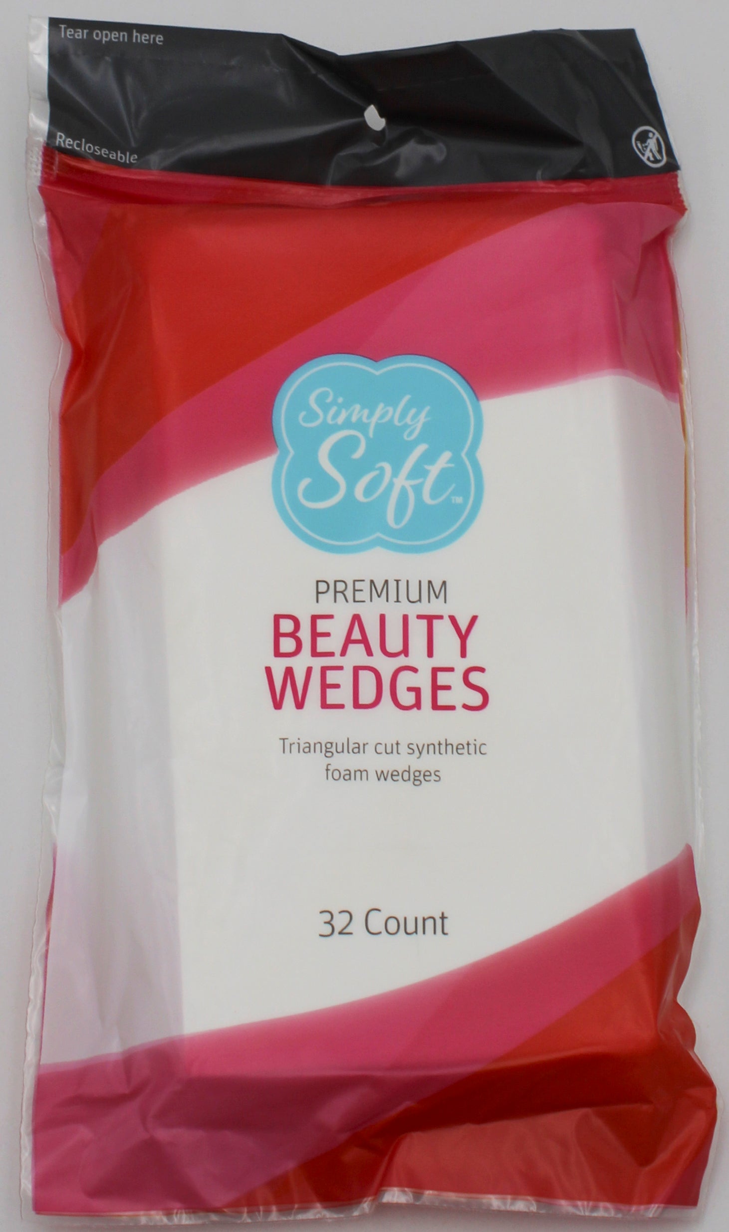 FOAM BEAUTY WEDGES  32ct