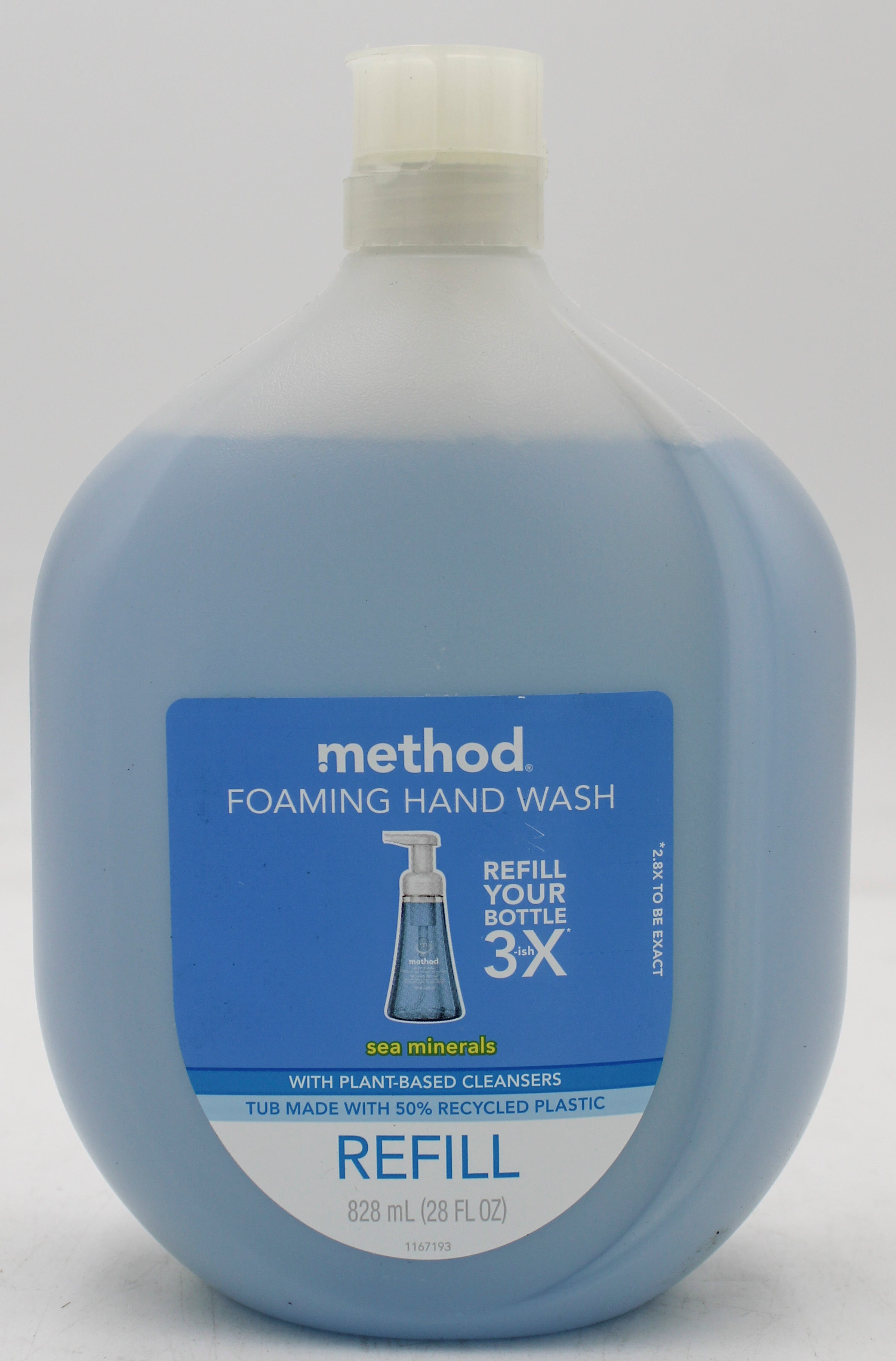 SP METHOD FOAMING HAND WASH REFILL 28oz SEA MINERALS*