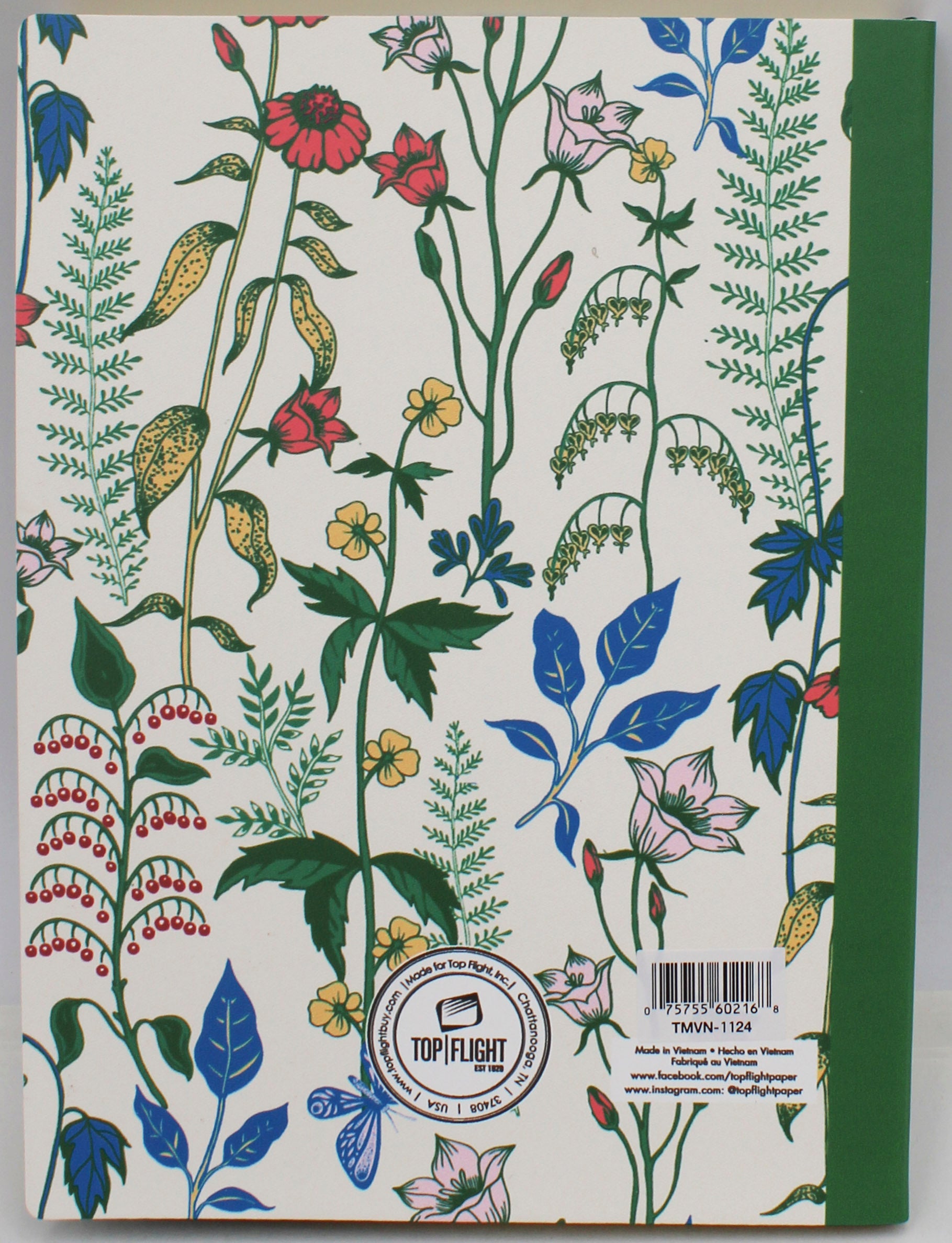 TOP FLIGHT WILD FLOWER JOURNAL 6" X 8"