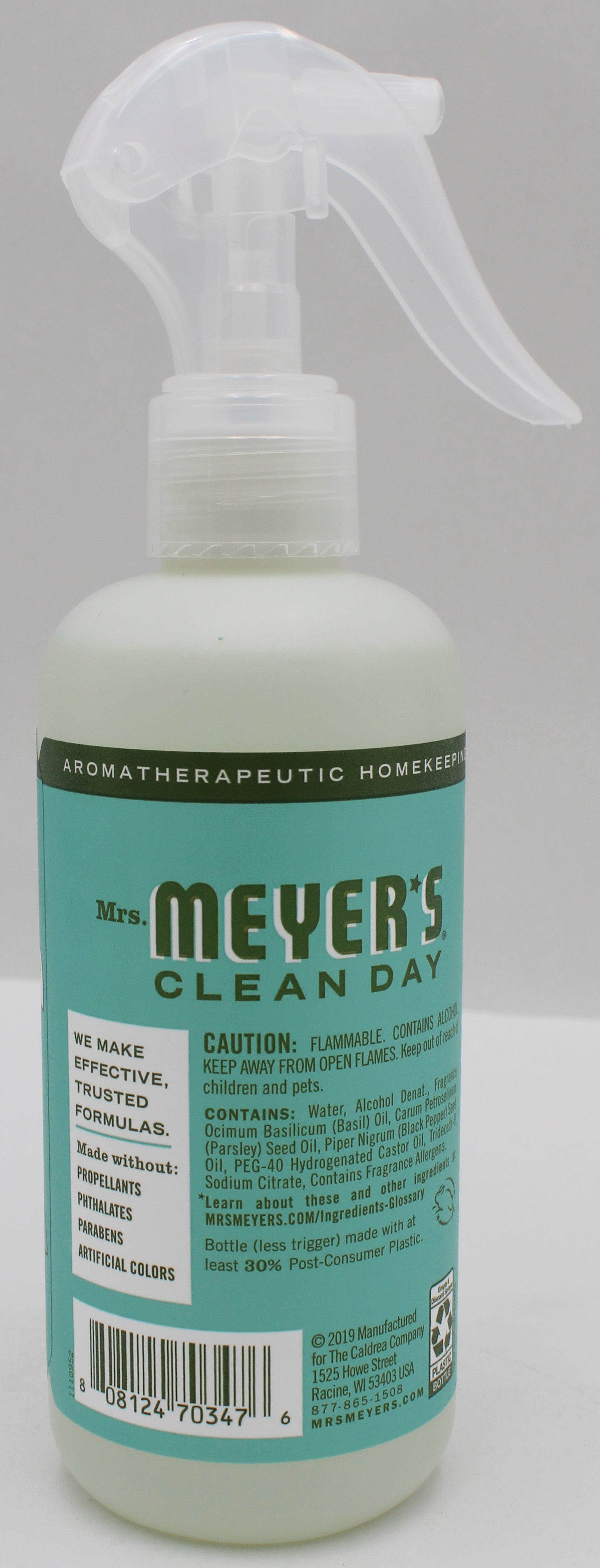 MRS MEYERS ROOM FRESHENER BASIL 8oz US