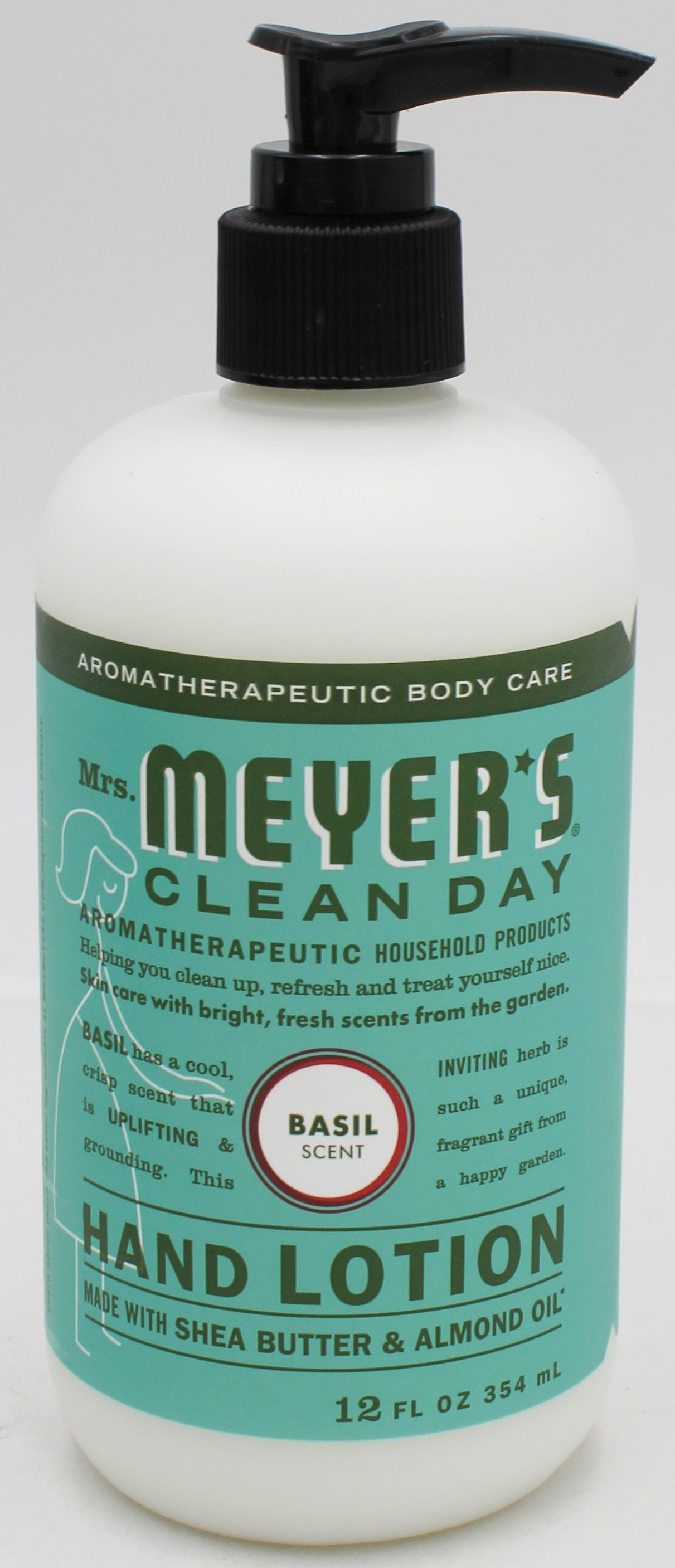 MRS MEYERS HAND LOTION BASIL 12oz
