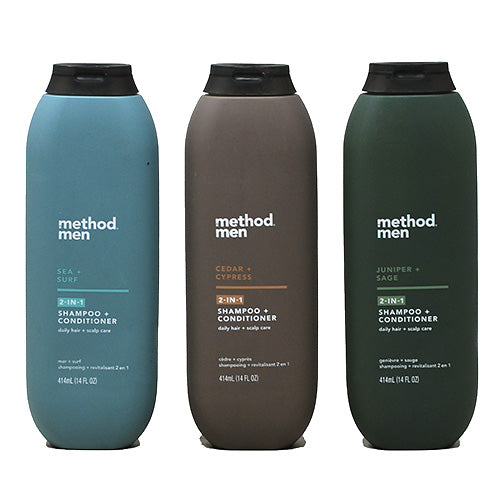 METHOD MEN 2in1 SHMP/COND 14oz/30PC-ASST DSPLY