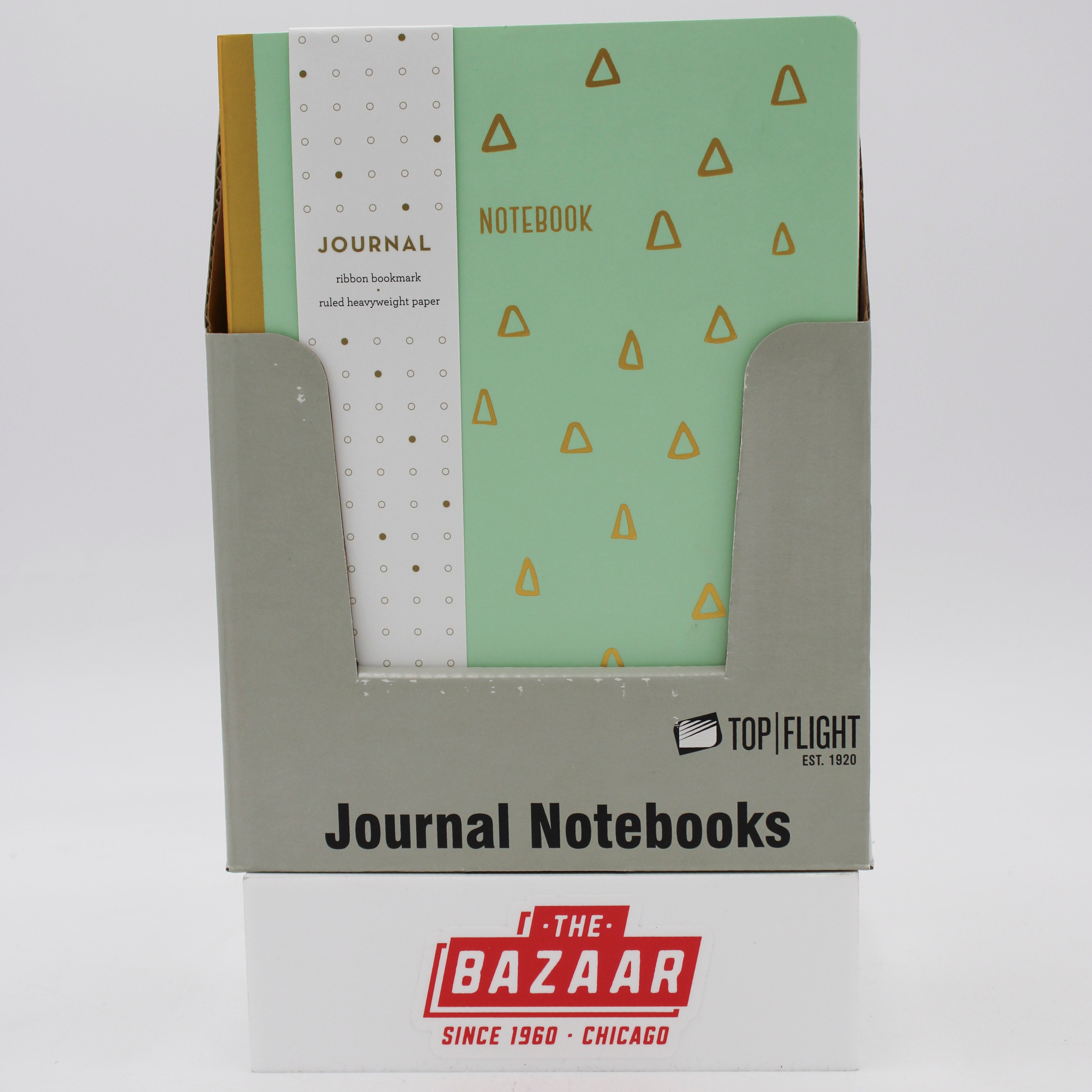 TOP FLIGHT GOLD TRIANGLE JOURNAL 6" x 8"