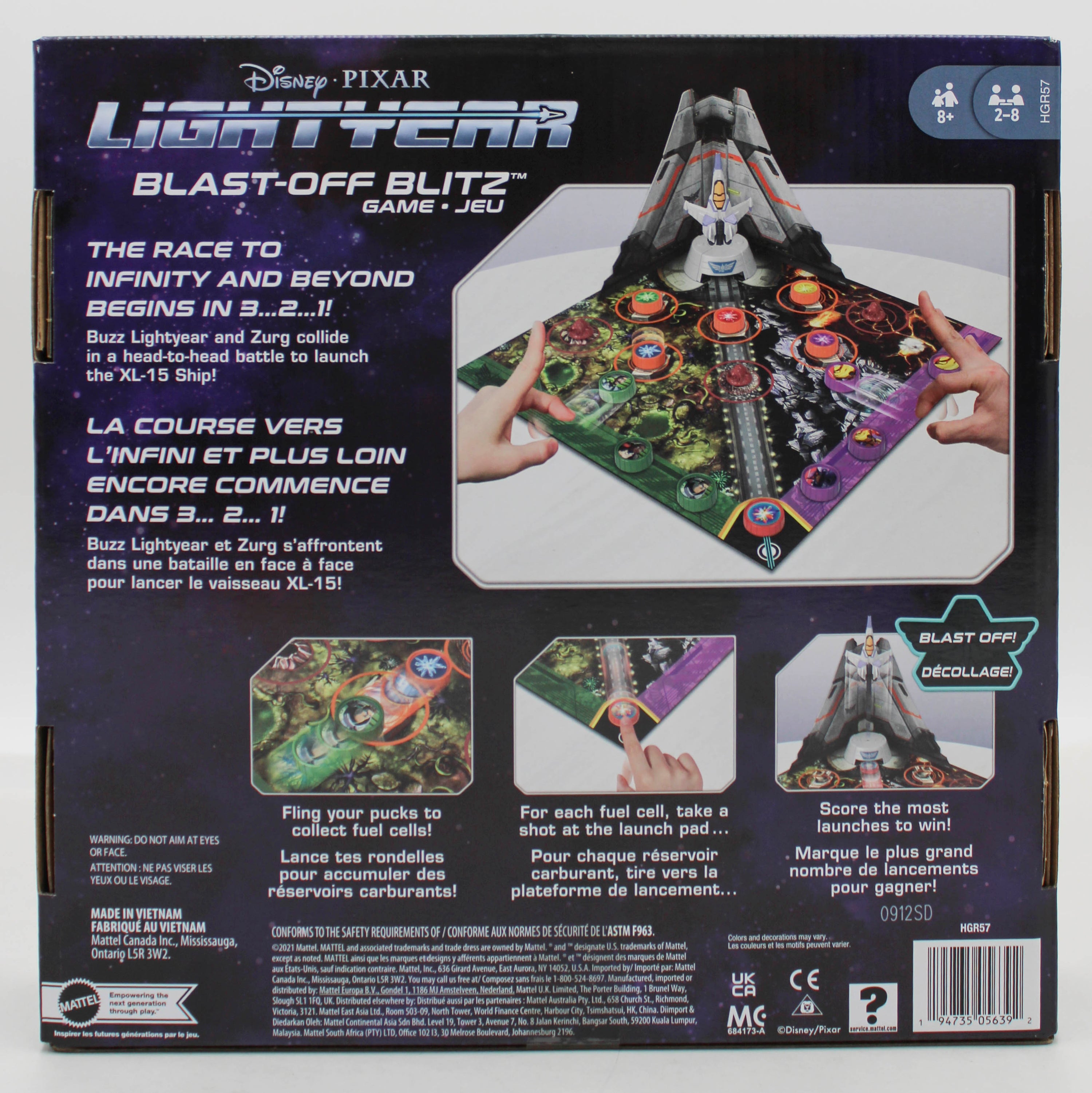 DISNEY PIXAR LIGHTYEAR BLAST OFF BLITZ GAME