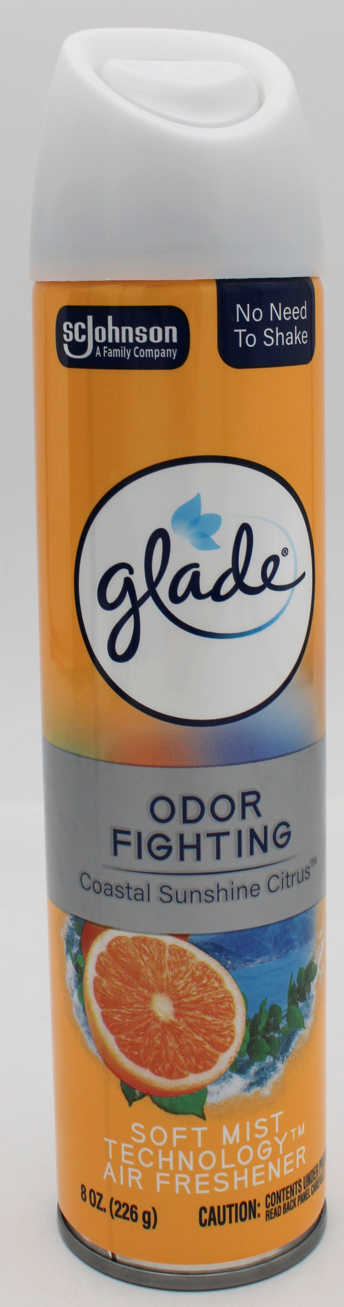 GLADE AEROSOL SPRAY COASTAL SUNSHINE CITRUS 8oz US
