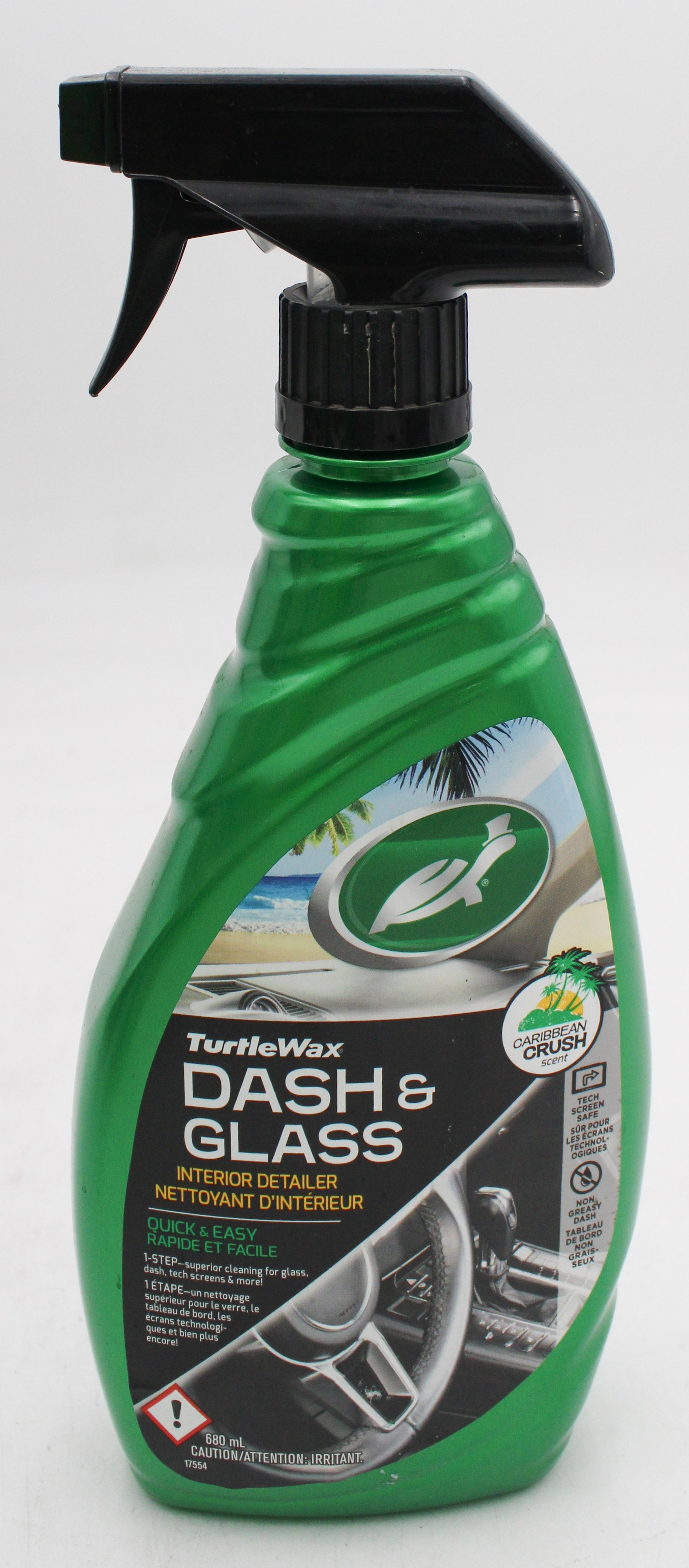 SP TURTLE WAX DASH & GLASS CARIBBEAN CRUSH SCENT 680ML / 23oz