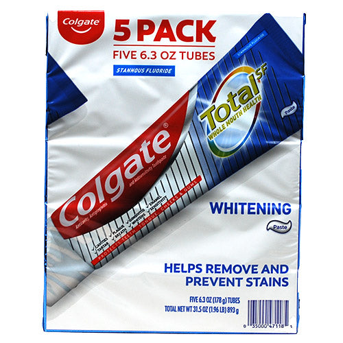 COLG T/PASTE 6.3oz/5CT-WHTN(1/23)NI