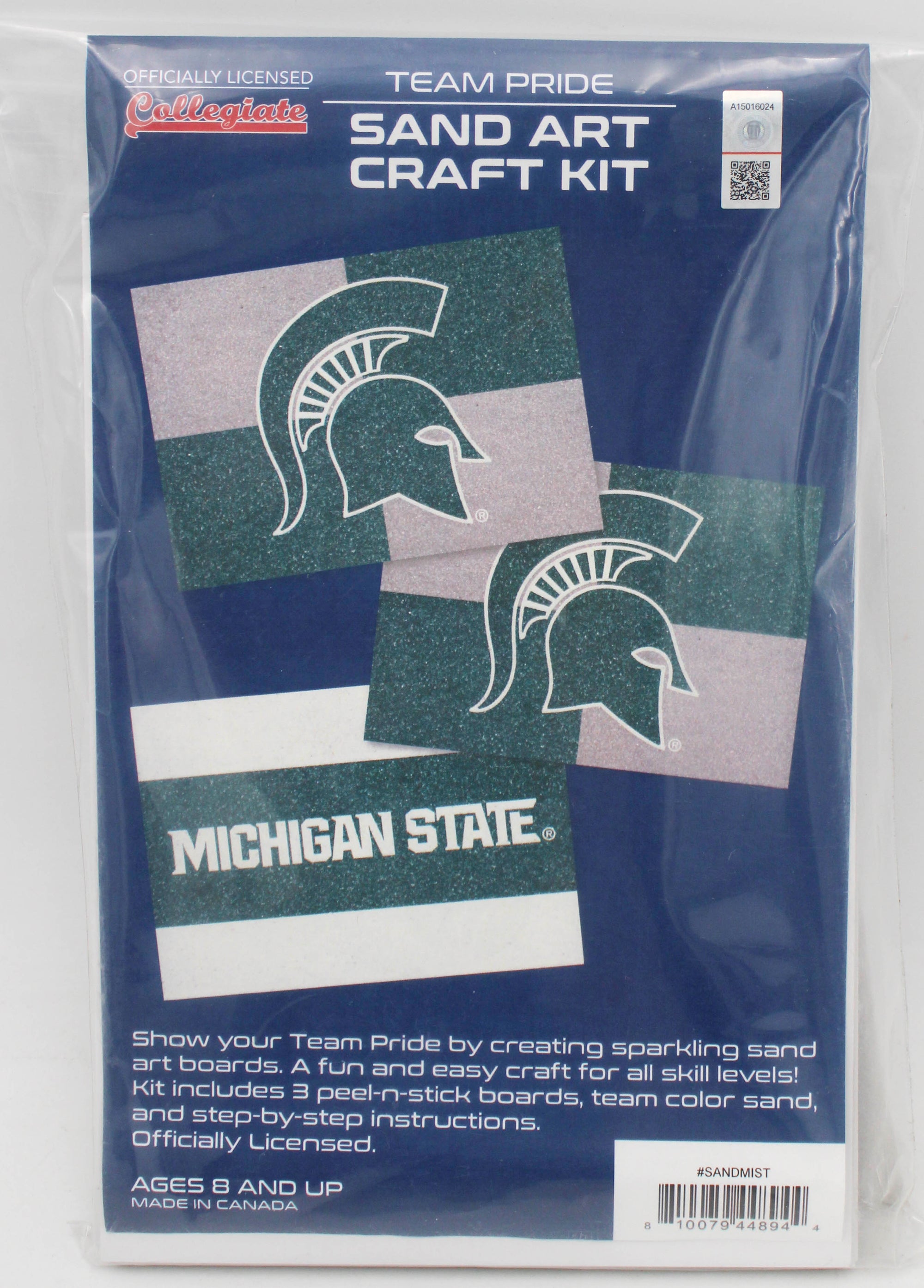 MICHIGAN STATE SPARTANS SAND ART CRAFT KIT