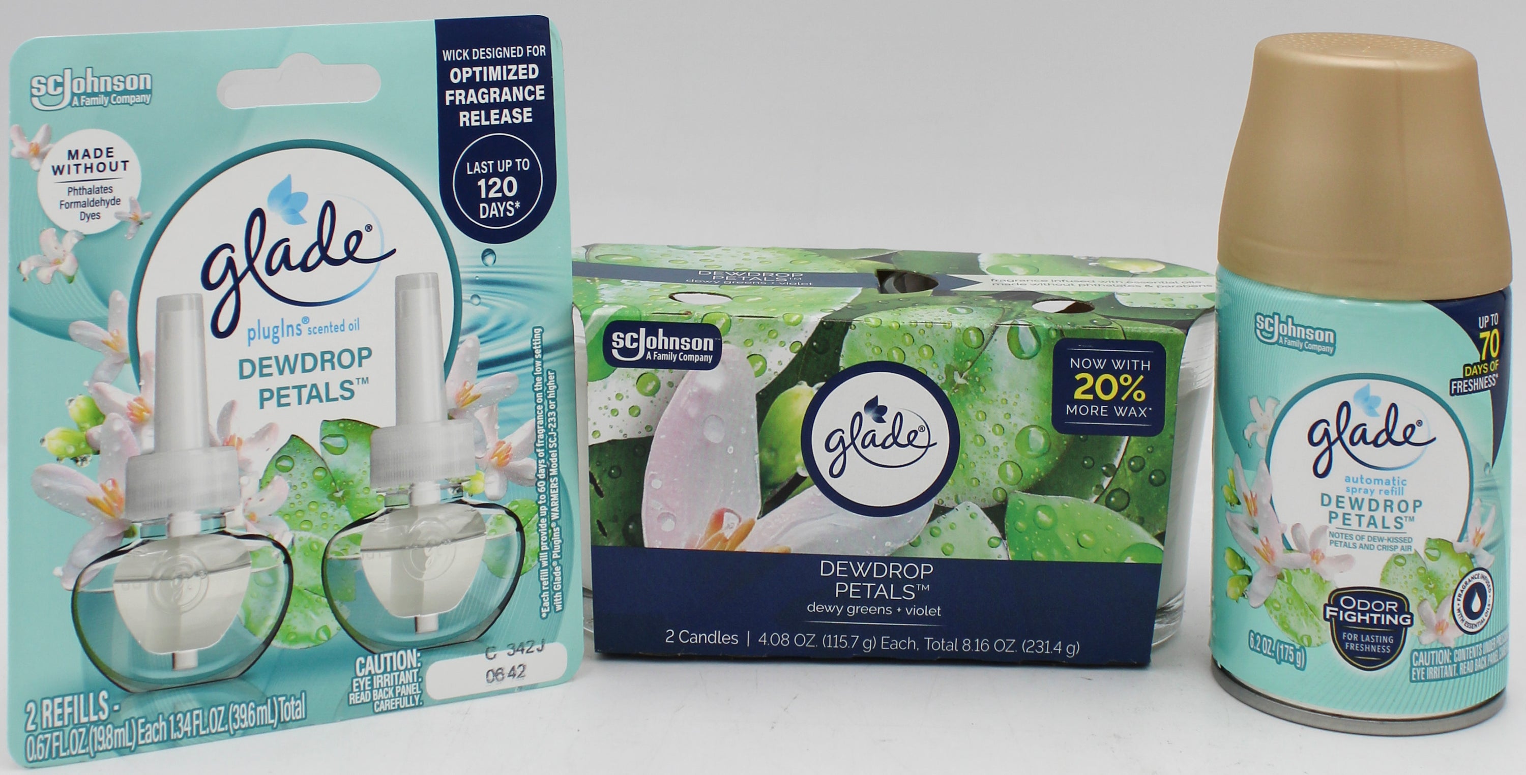 GLADE DEW DROP PETALS MIXED PDQ