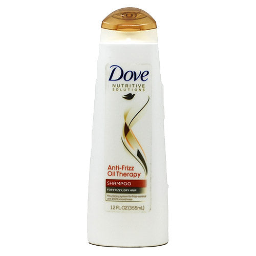 DOVE SHAMPOO 12oz-ANTI FRIZZ W/OIL