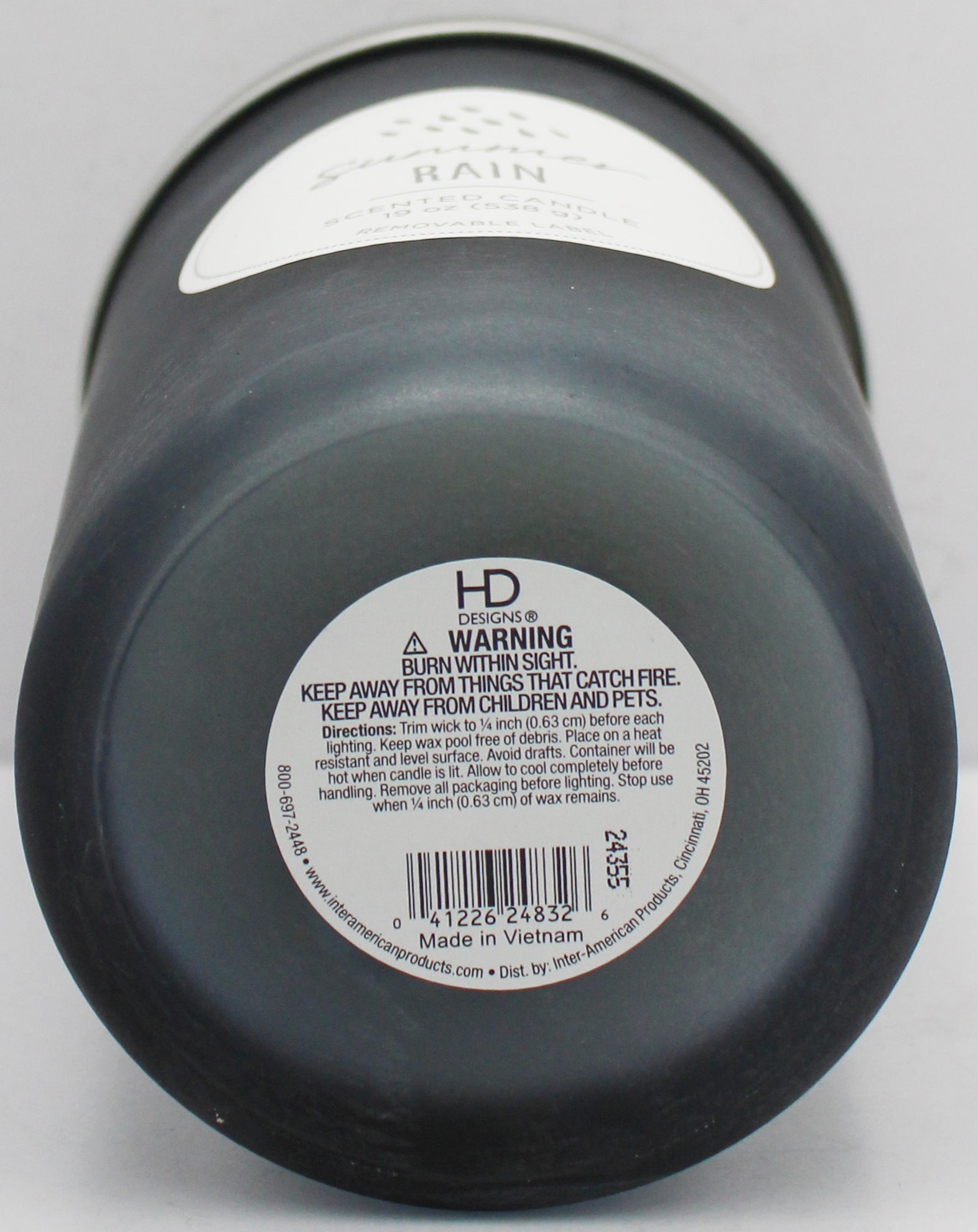 CHESAPEAKE BAY JAR CANDLE SUMMER RAIN 19oz NI