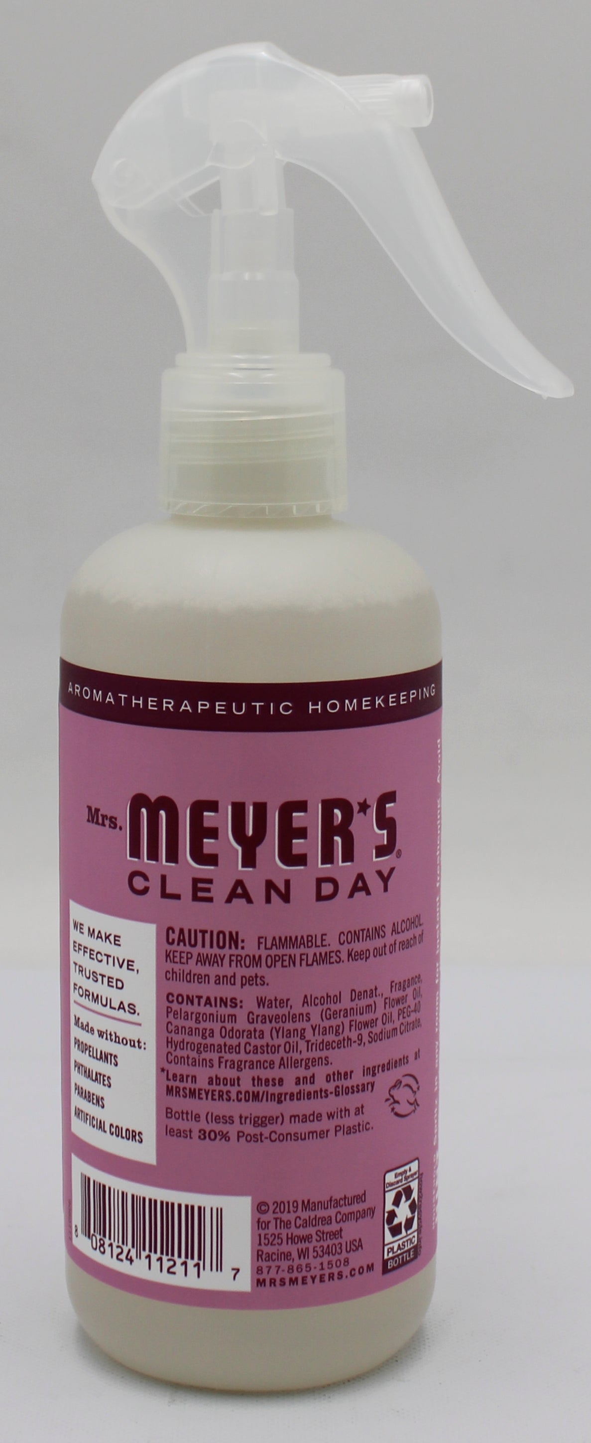MRS MEYERS ROOM FRESHENER SPRAY PEONY 8oz US