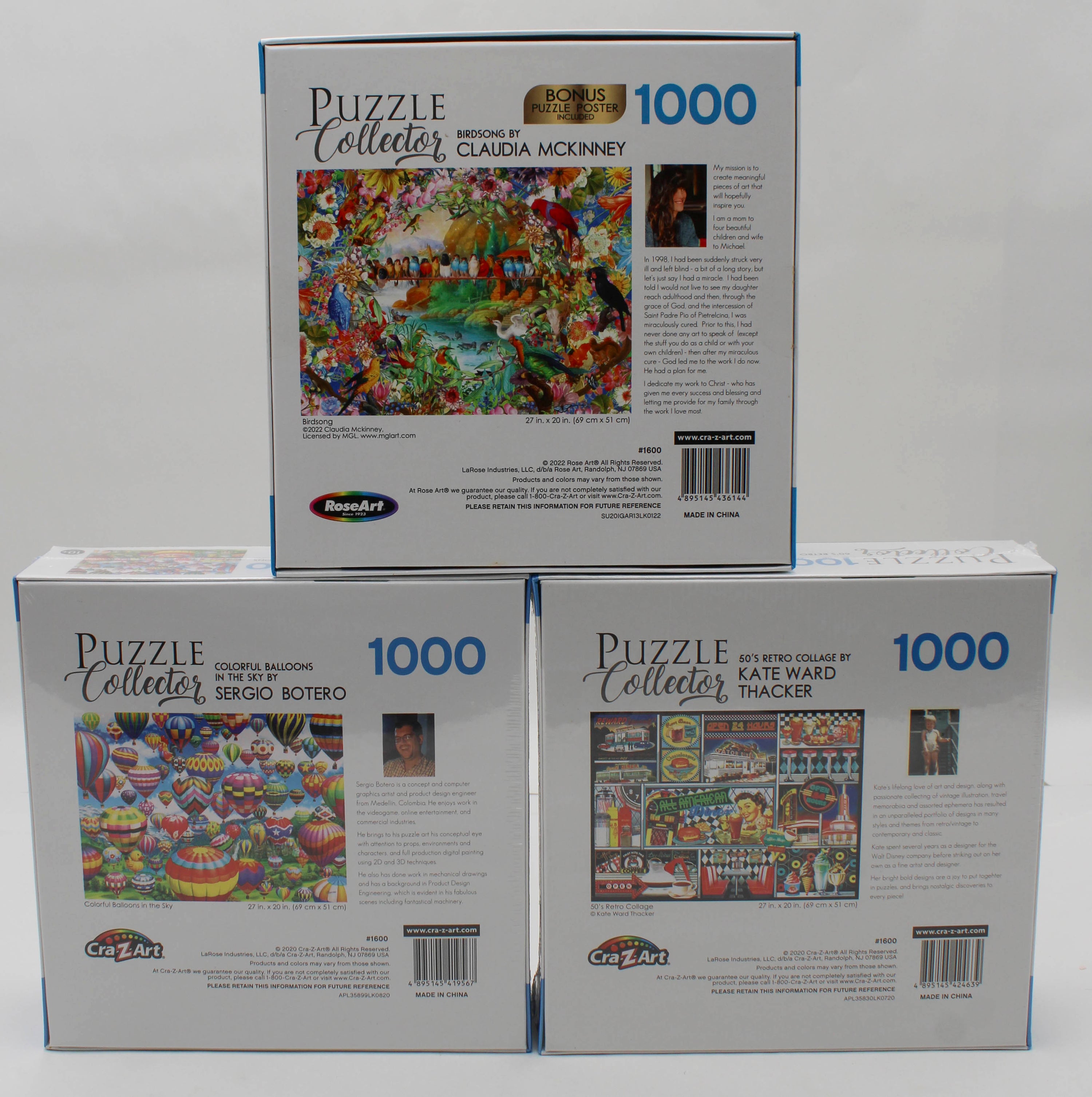 PUZZLE COLLECTOR 1000 ASSORTMENT