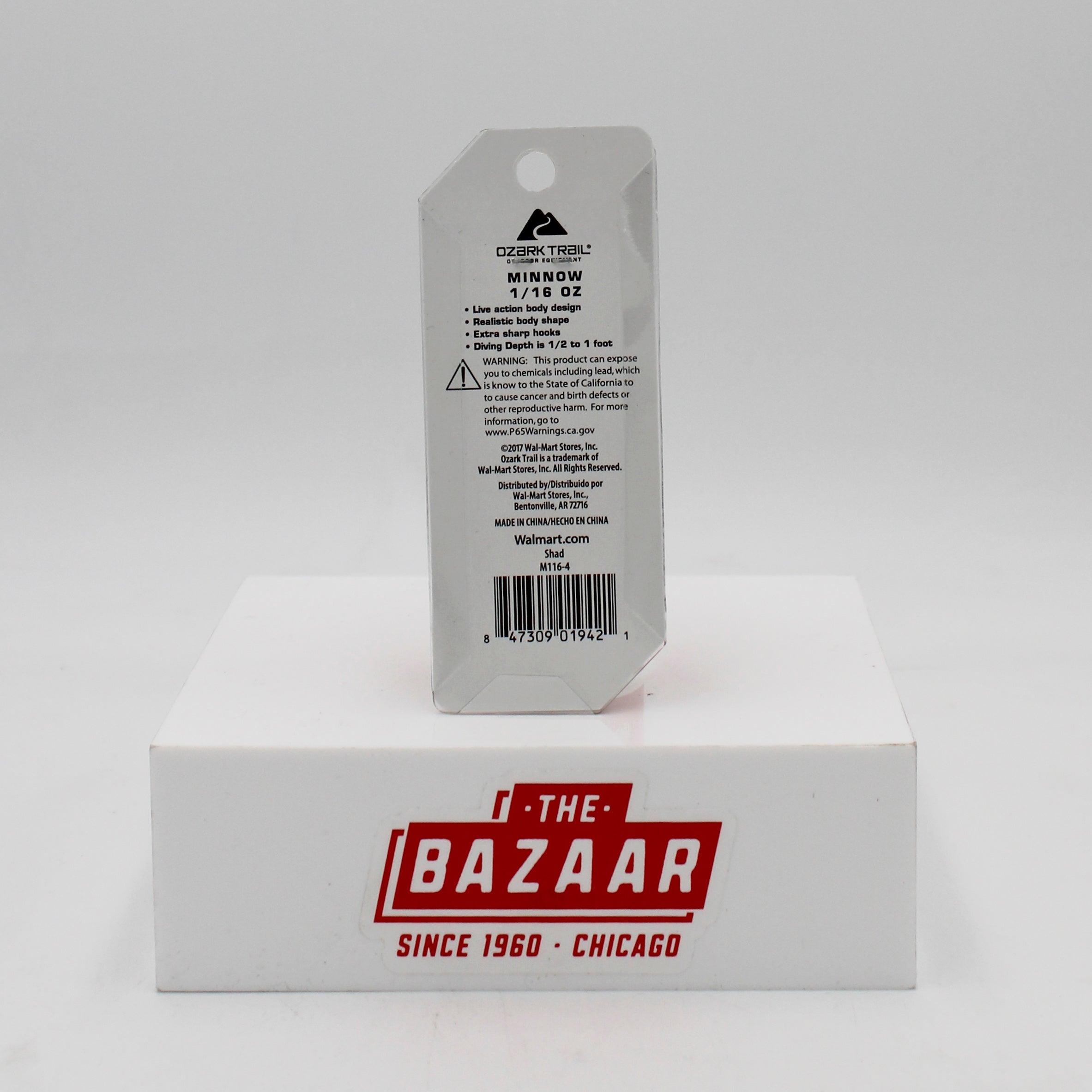 OZARK TRAIL HARDBAIT ASSORTMENT 72PC