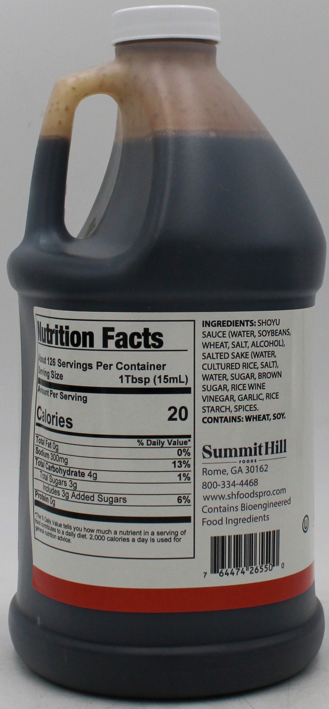 TERIYAKI 0.5 GALLON BB 5/19/26