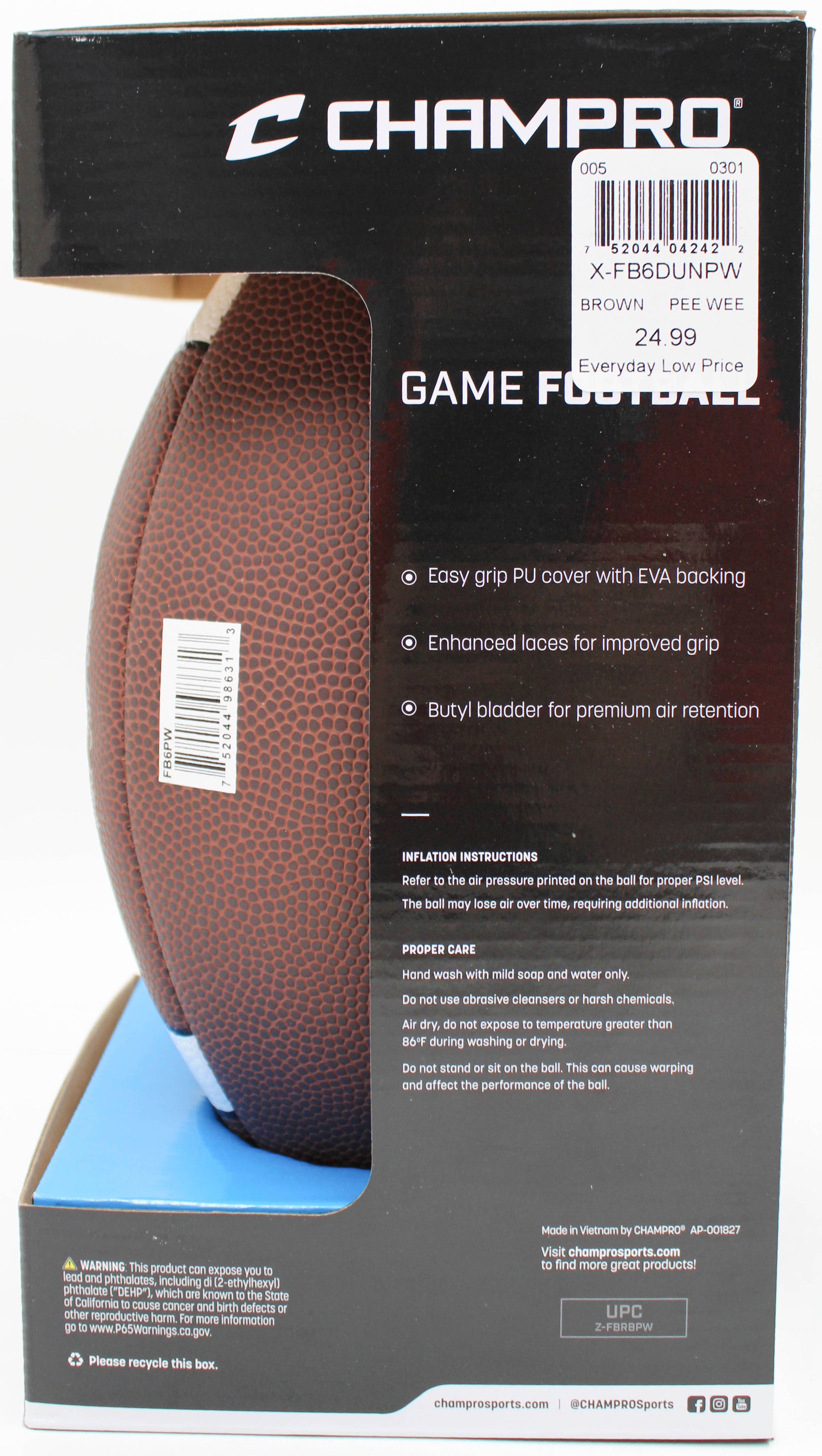 COMPOSITE FOOTBALL PEE WEE