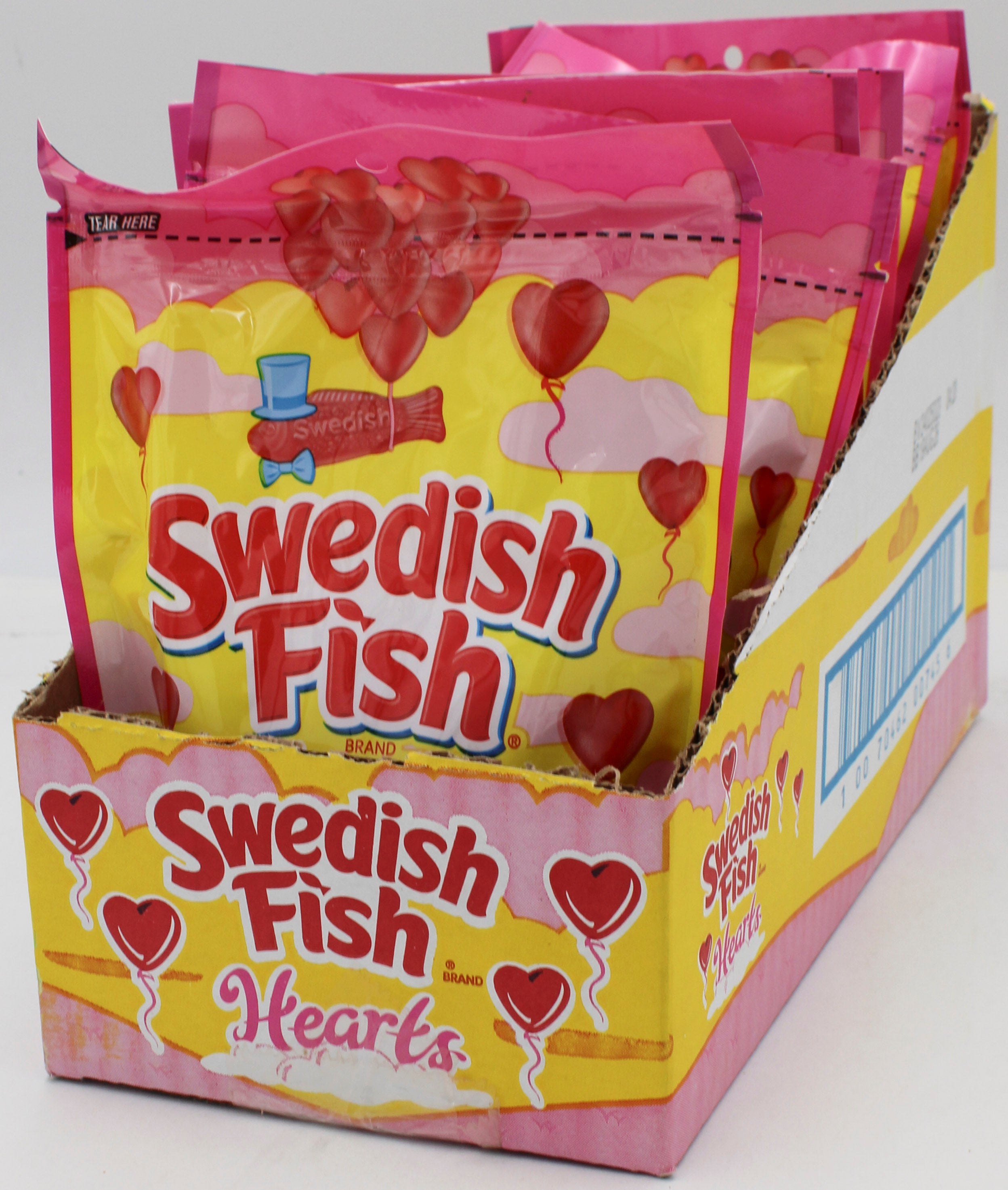 SWEDISH FISH HEARTS 10 Oz BB 9/5/26