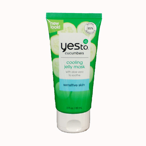YESTO CUCUMBER JELLY MASK W/ALOE VERA (SENSITIVE SKIN)   3 OZ  EXP 7/31/24