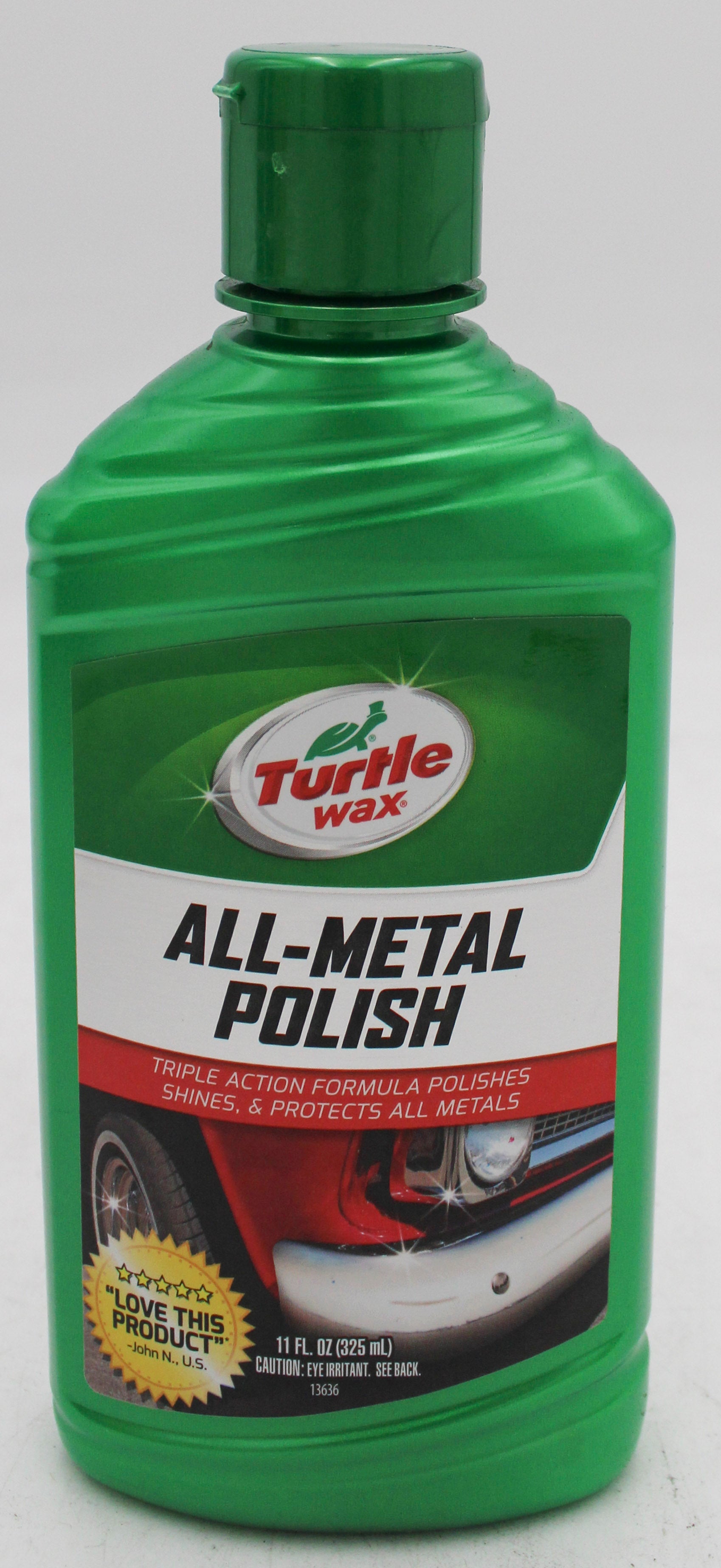 SP TURTLE WAX ALL-METAL POLISH 11oz