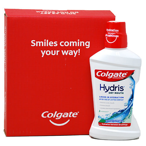 COLGATE HYDRIS MOUTHWASH 16.9oz/2PC(SOLD AS SET) EXP 10/2022 NI